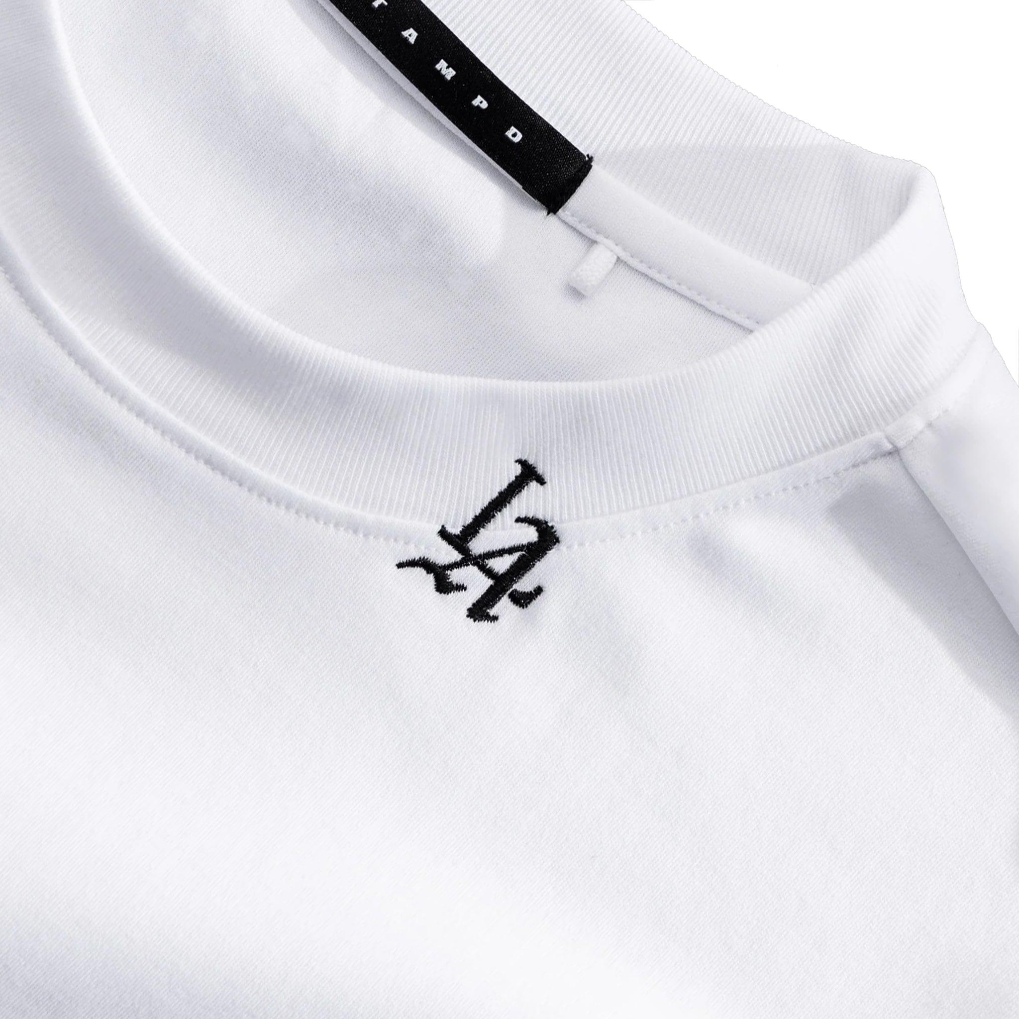 LA 001 Micro Embroidered Relaxed Tee