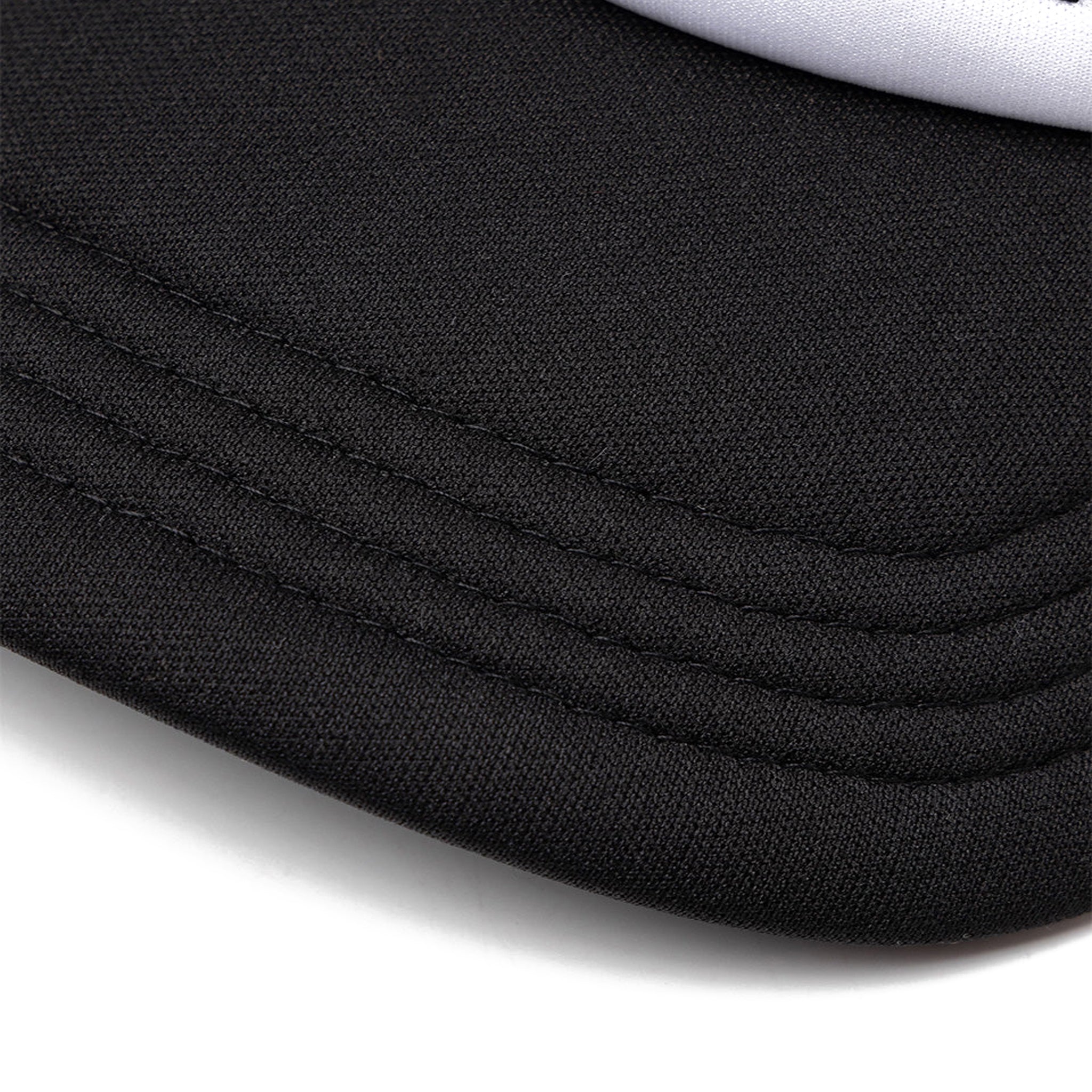 Dagger Cross Leather Patch Mesh Cap