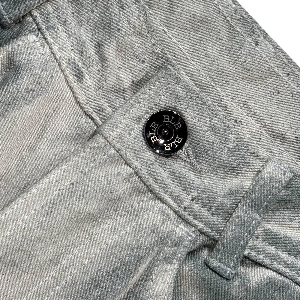 Double Pocket Hand Washing Flare Pants - BLR BLUER - VENTURER