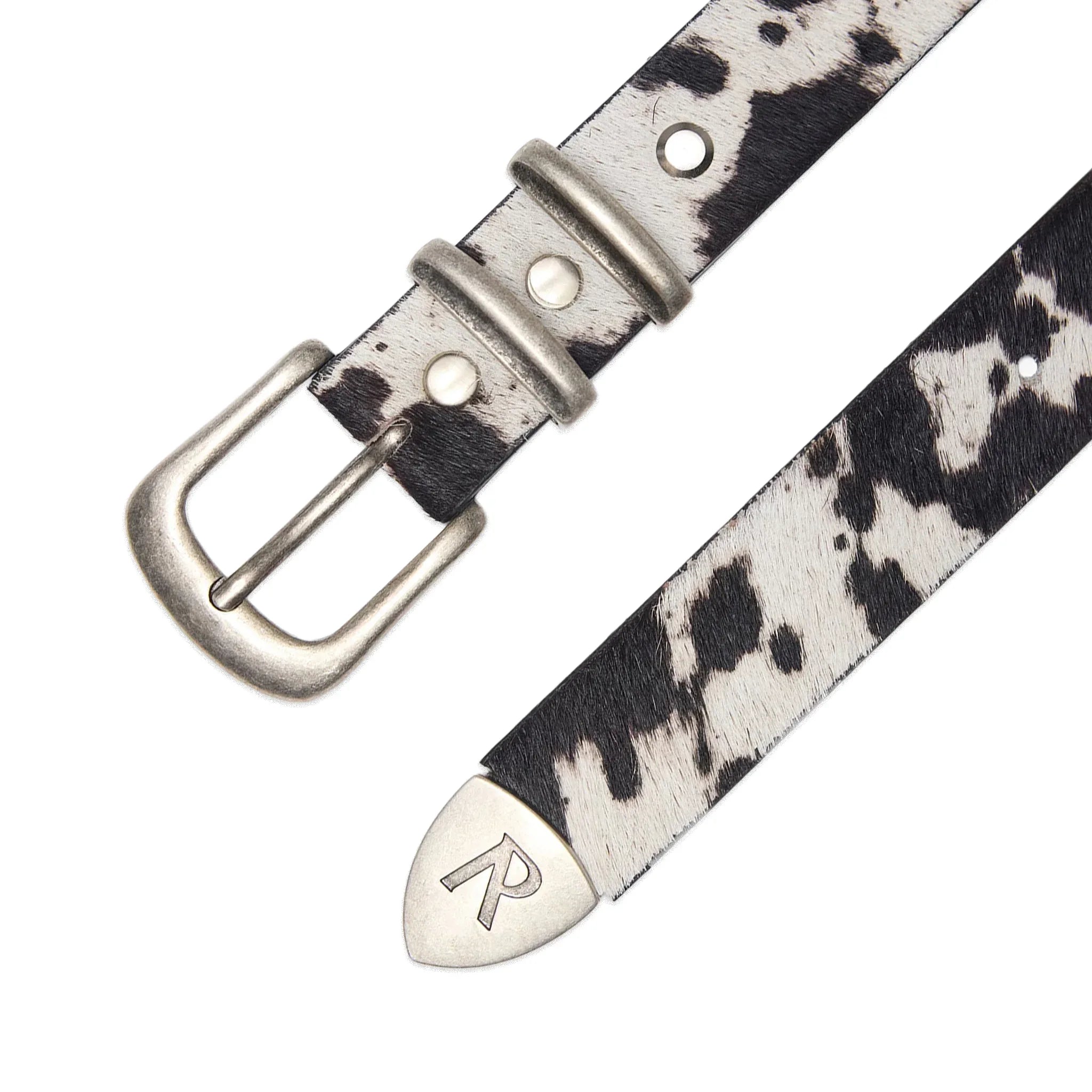 Cow Hide Rodeo Belt - REPRESENT - VENTURER