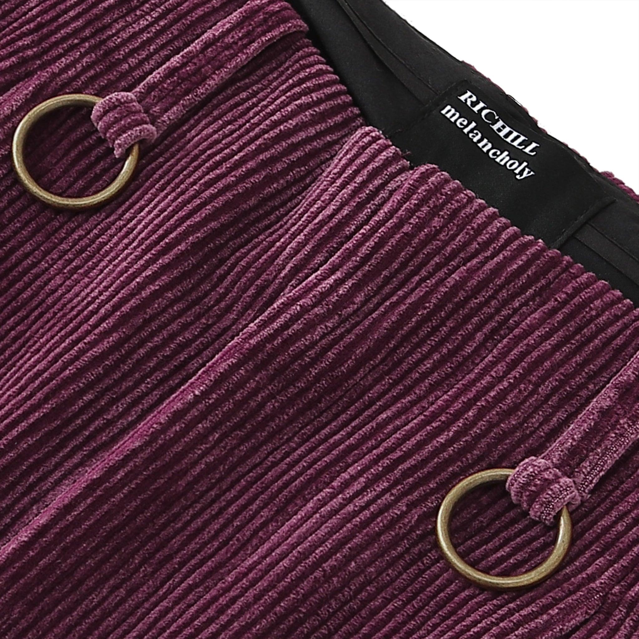 Ring Corduroy Wide Trousers