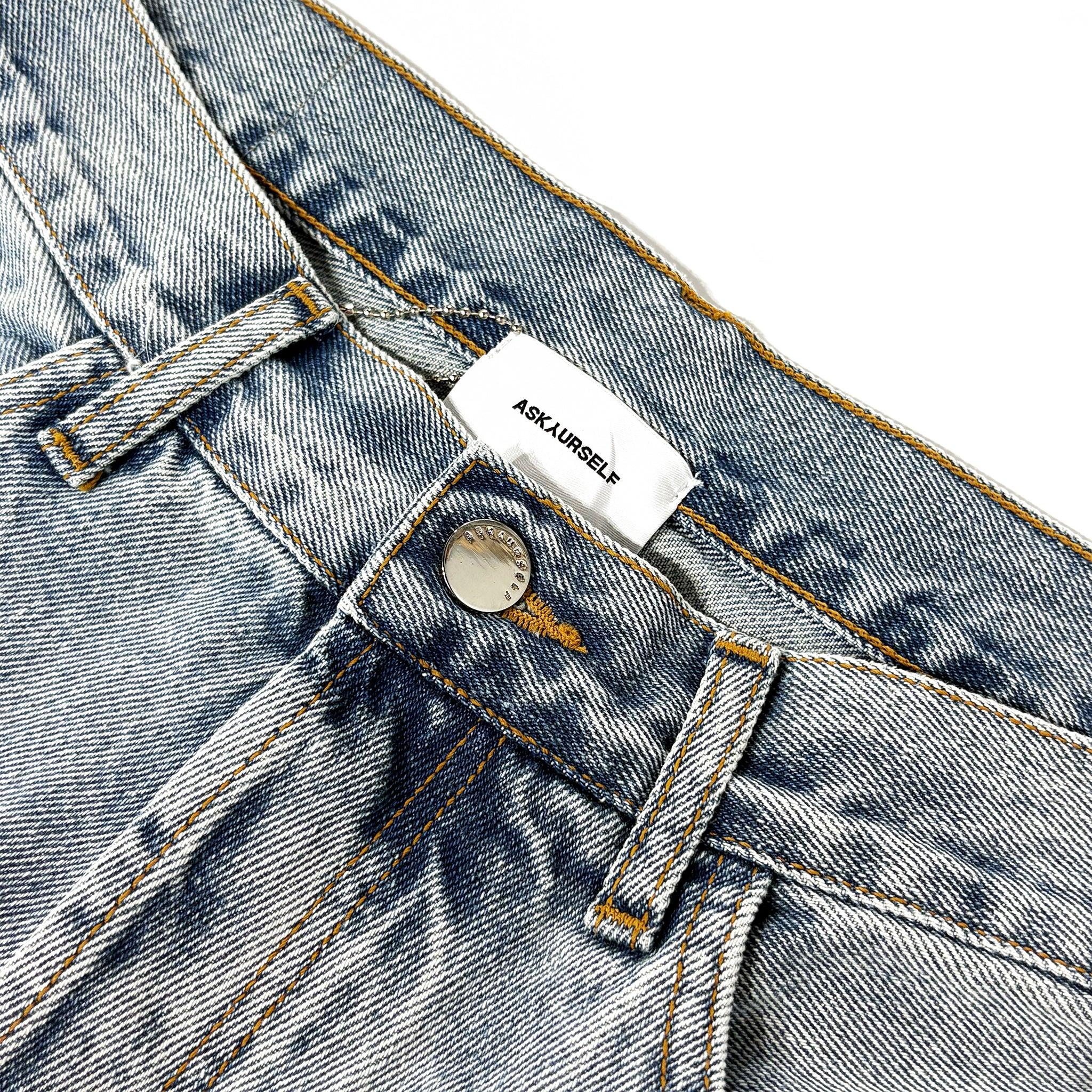 Paint Splatter Baggy Jeans