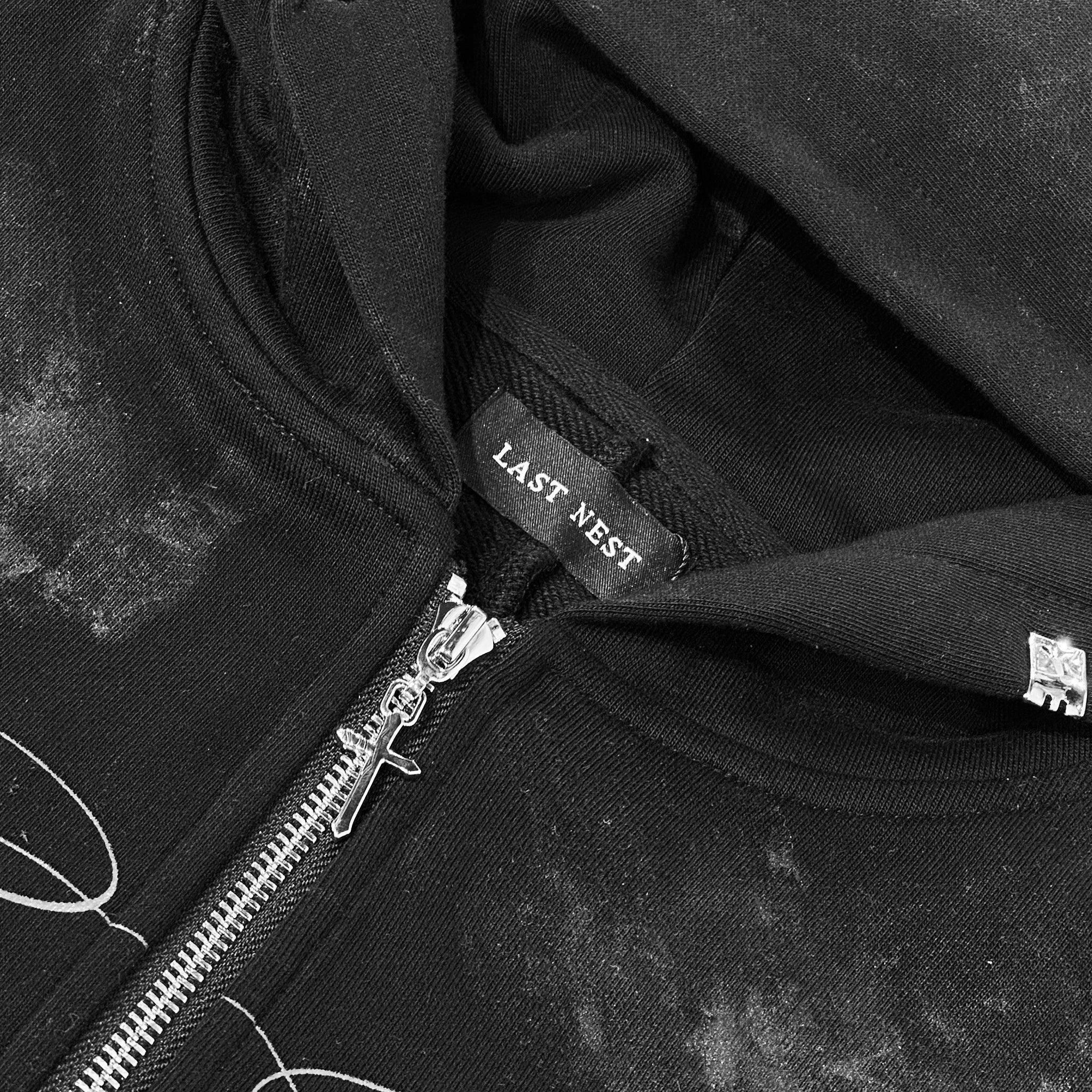Coating Logo Hoodie - LAST NEST - VENTURER