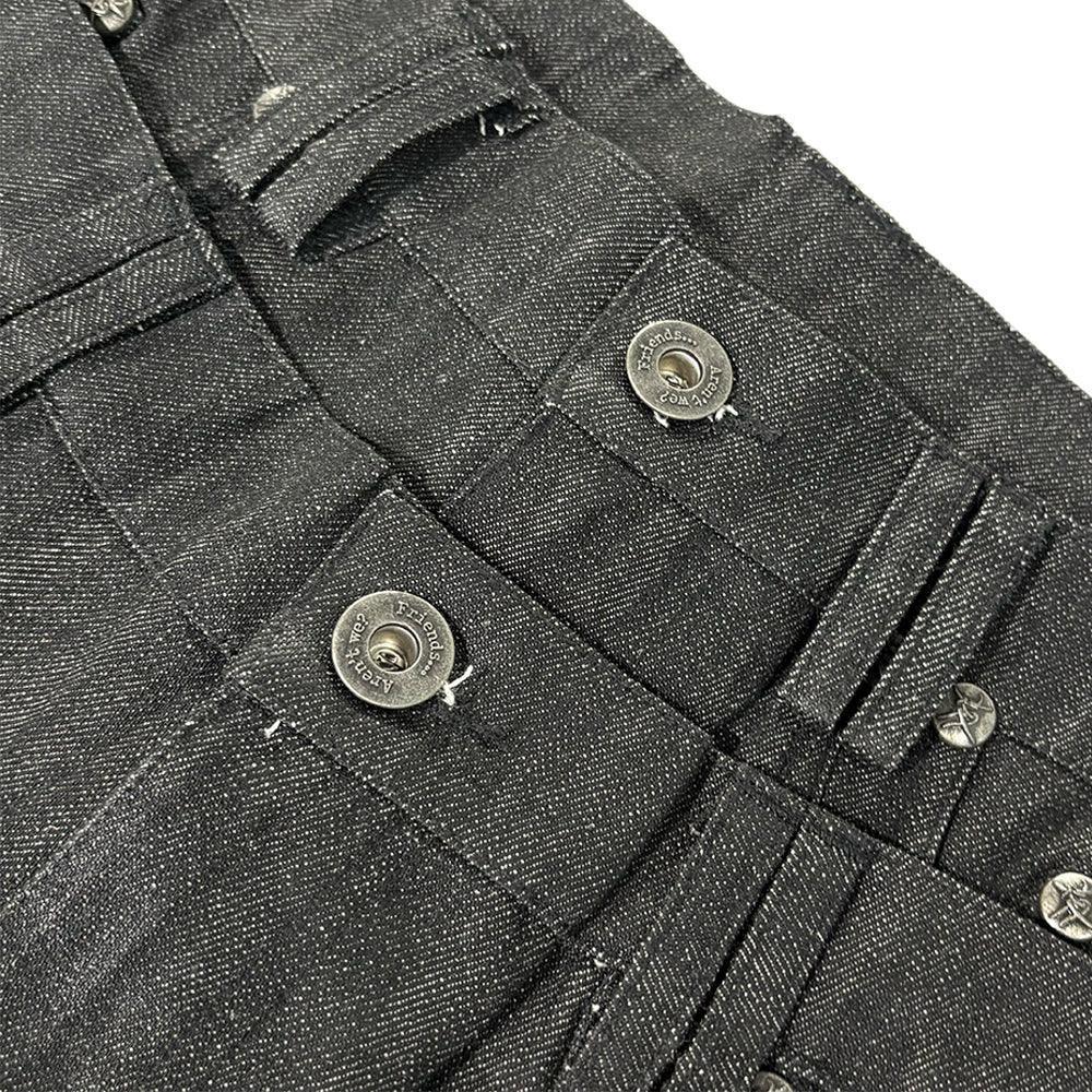 Gideon Double-layered Workpants Distressed Baggy Denims - ThoughtWeFriends - VENTURER