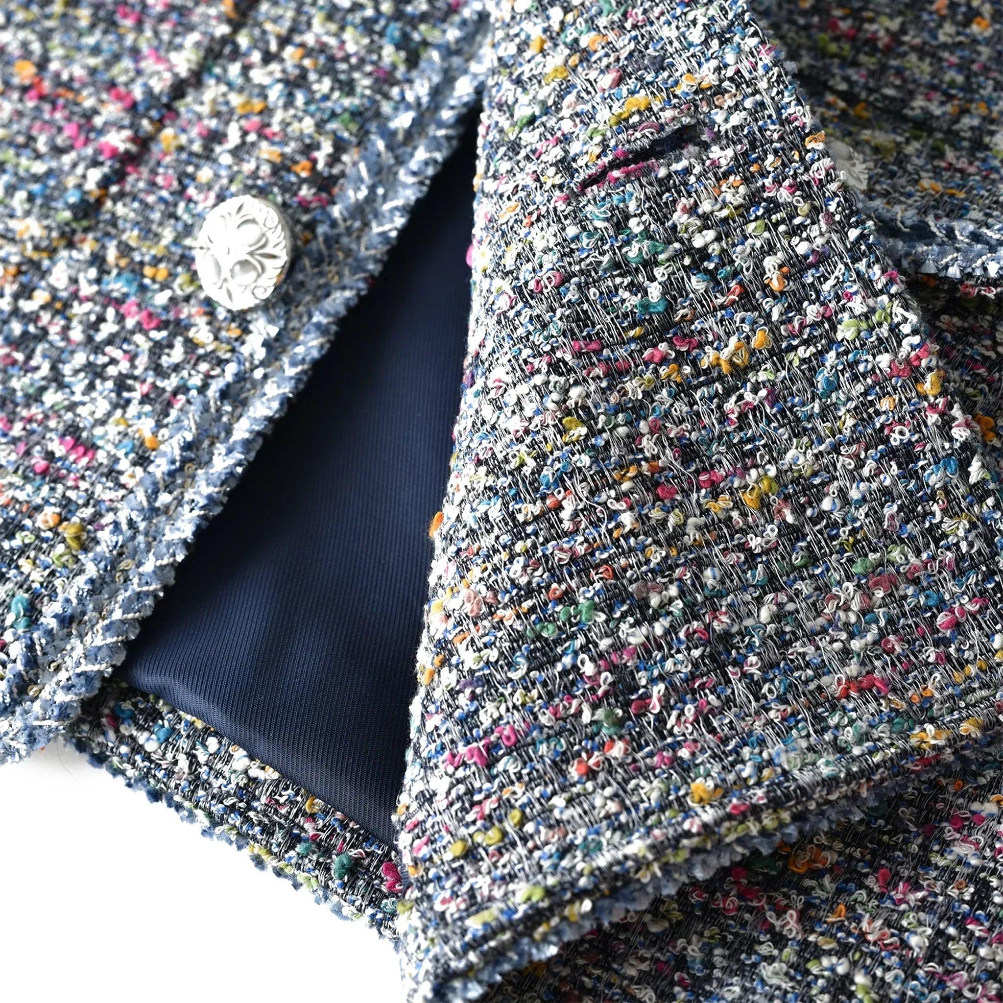 Boucle Tweed Short Jacket - BIRTH OF ROYAL CHILD - VENTURER