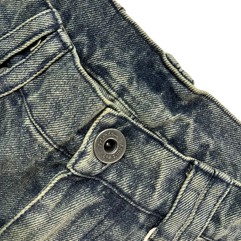 Eyethought 2.0 Distressed Baggy Denims - ThoughtWeFriends - VENTURER