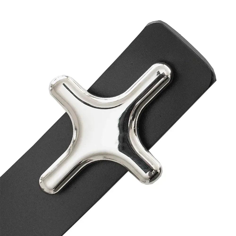 Logo Leather Belt - TOMBOGO - VENTURER