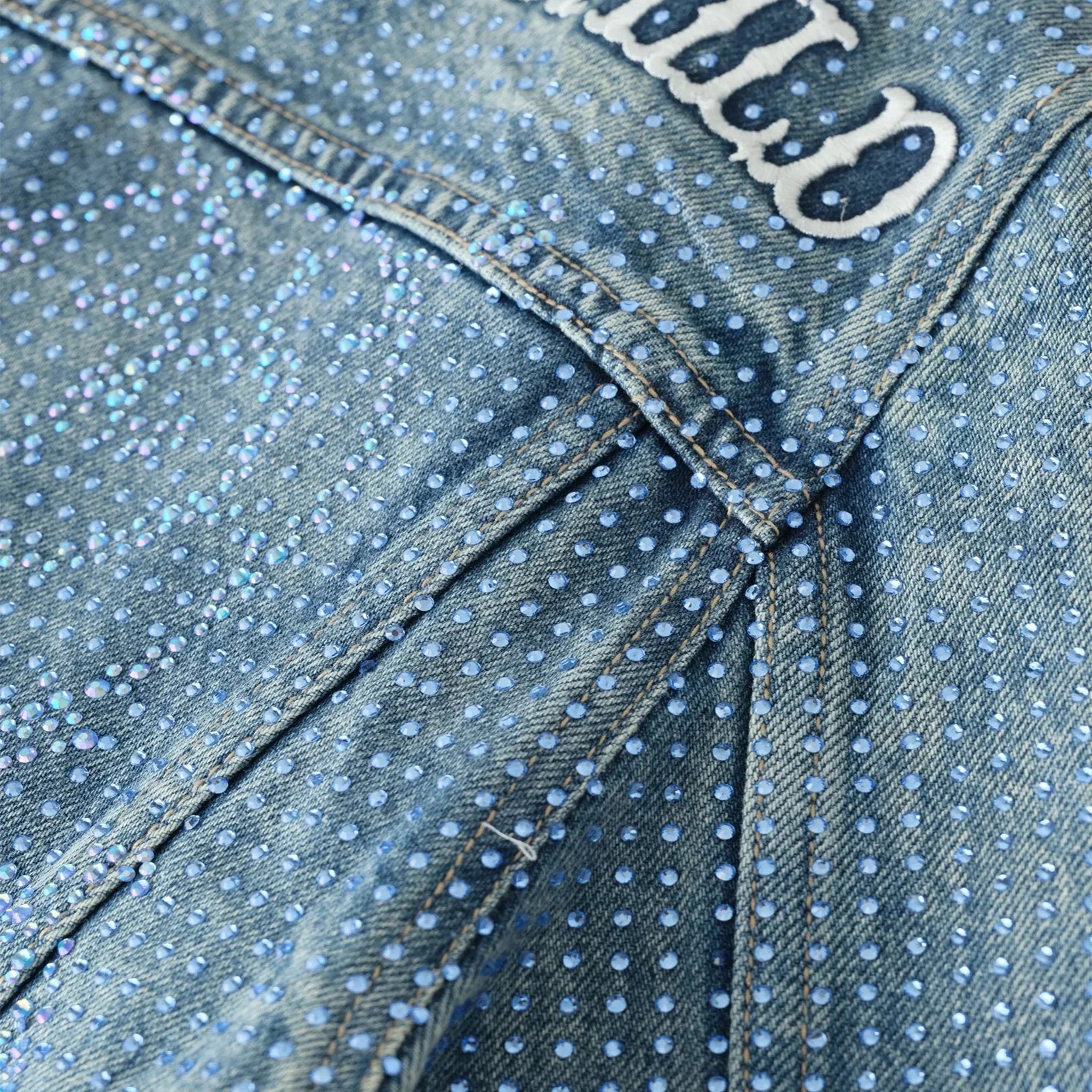 Diamond Vine Denim Jacket - BIRTH OF ROYAL CHILD - VENTURER