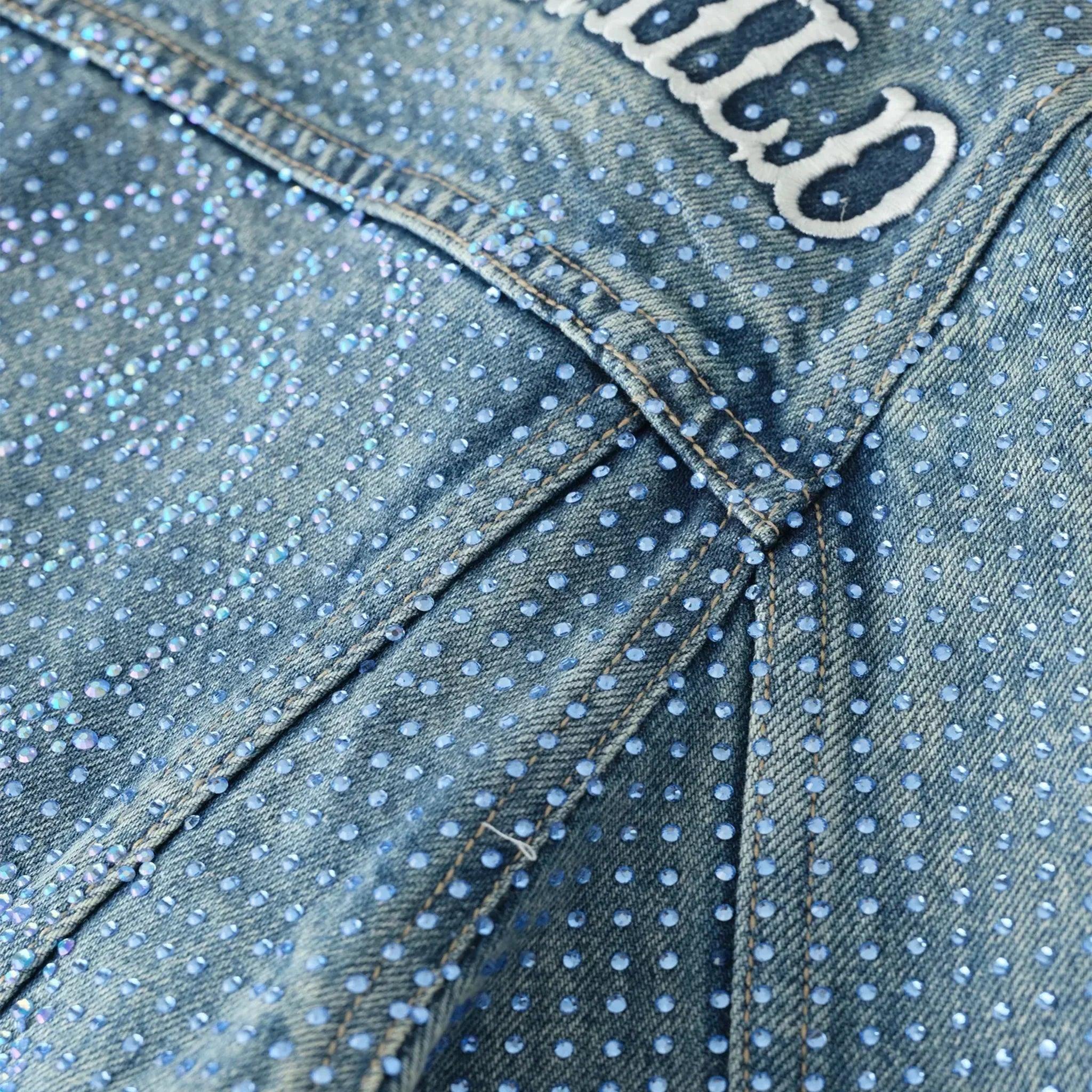 Diamond Vine Denim Jacket - BIRTH OF ROYAL CHILD - VENTURER