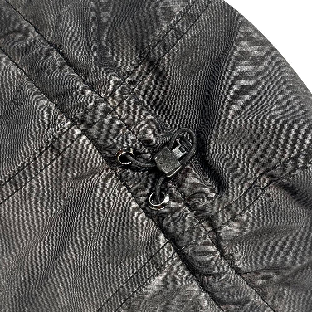 Dyed Snowflakes Logo Washing Puffer Jacket - BLR BLUER - VENTURER