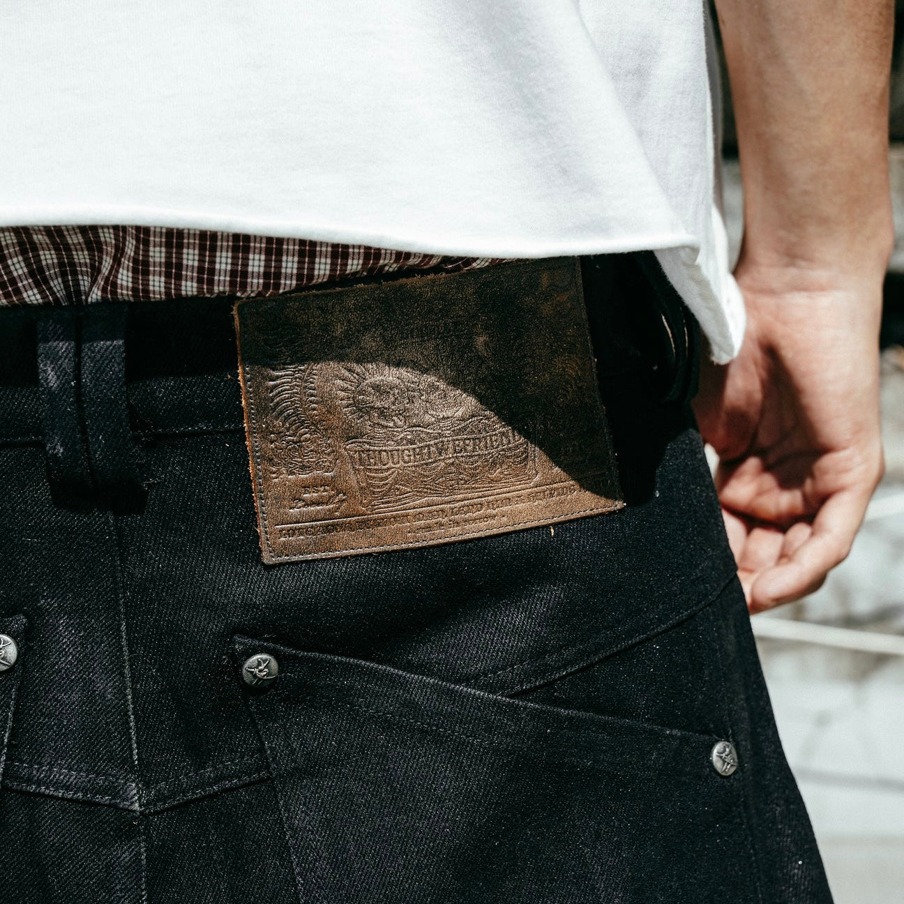 Lucius Distressed Baggy Denims