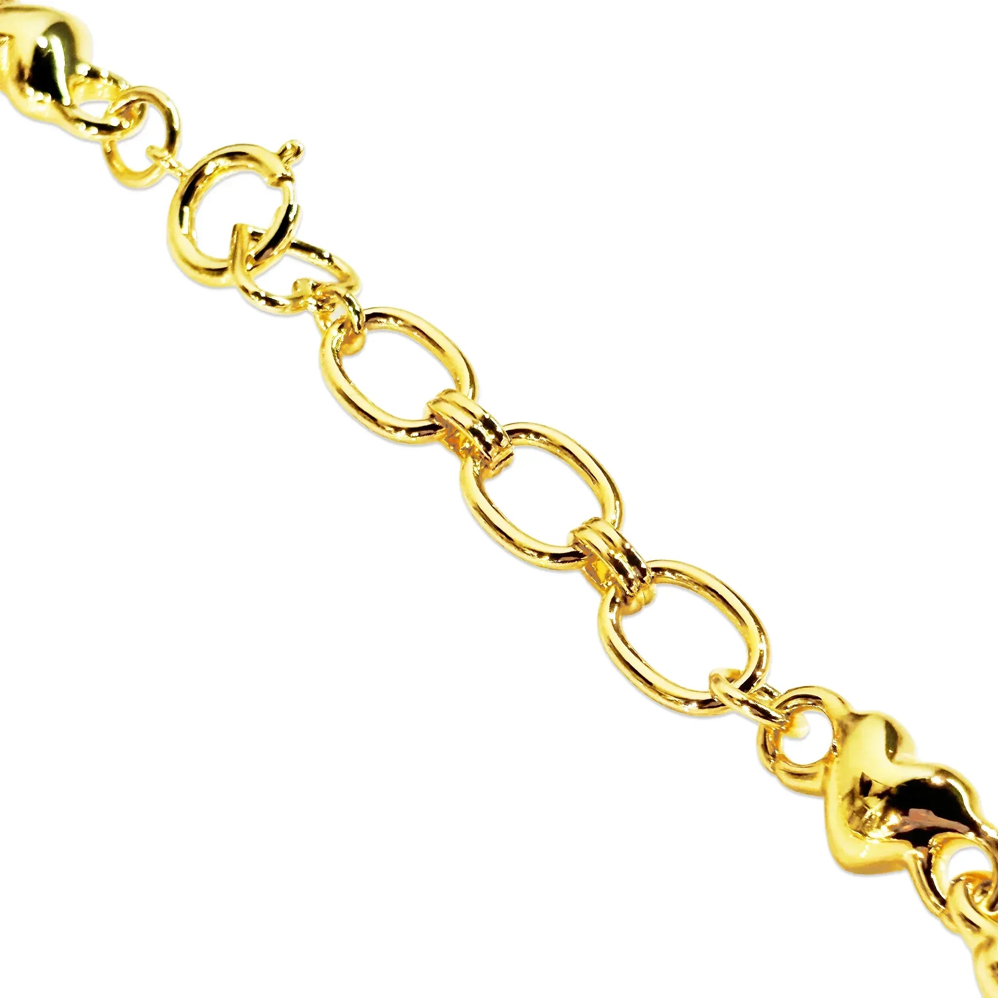 Heart Dropped Chain Necklace - BASICKS - VENTURER