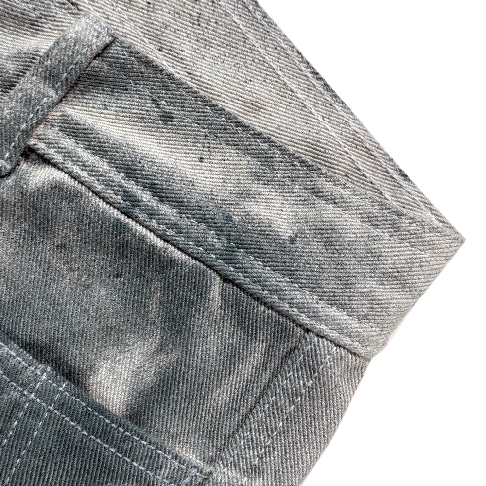 Double Pocket Hand Washing Flare Pants