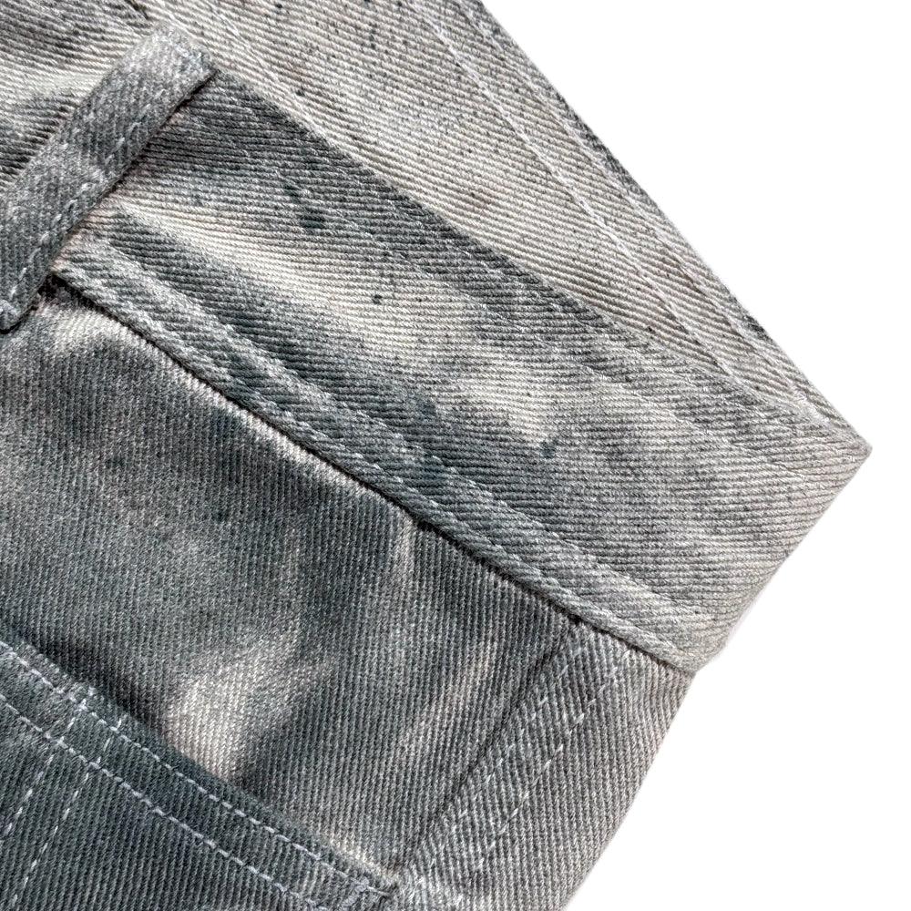 Double Pocket Hand Washing Flare Pants - BLR BLUER - VENTURER