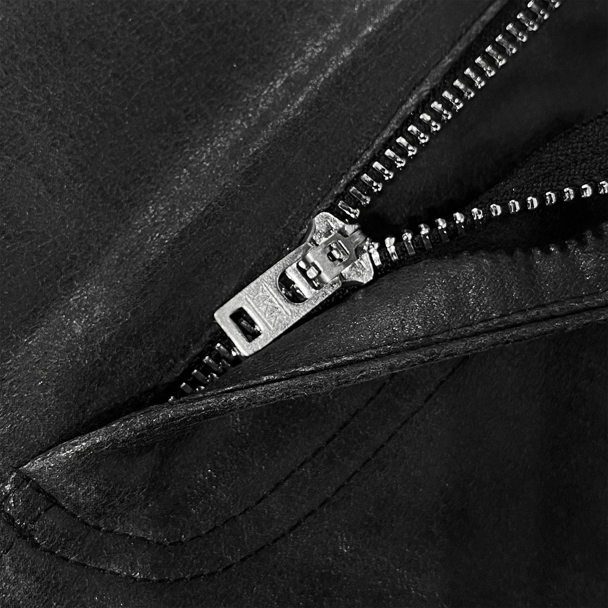 Leather Washed Pants