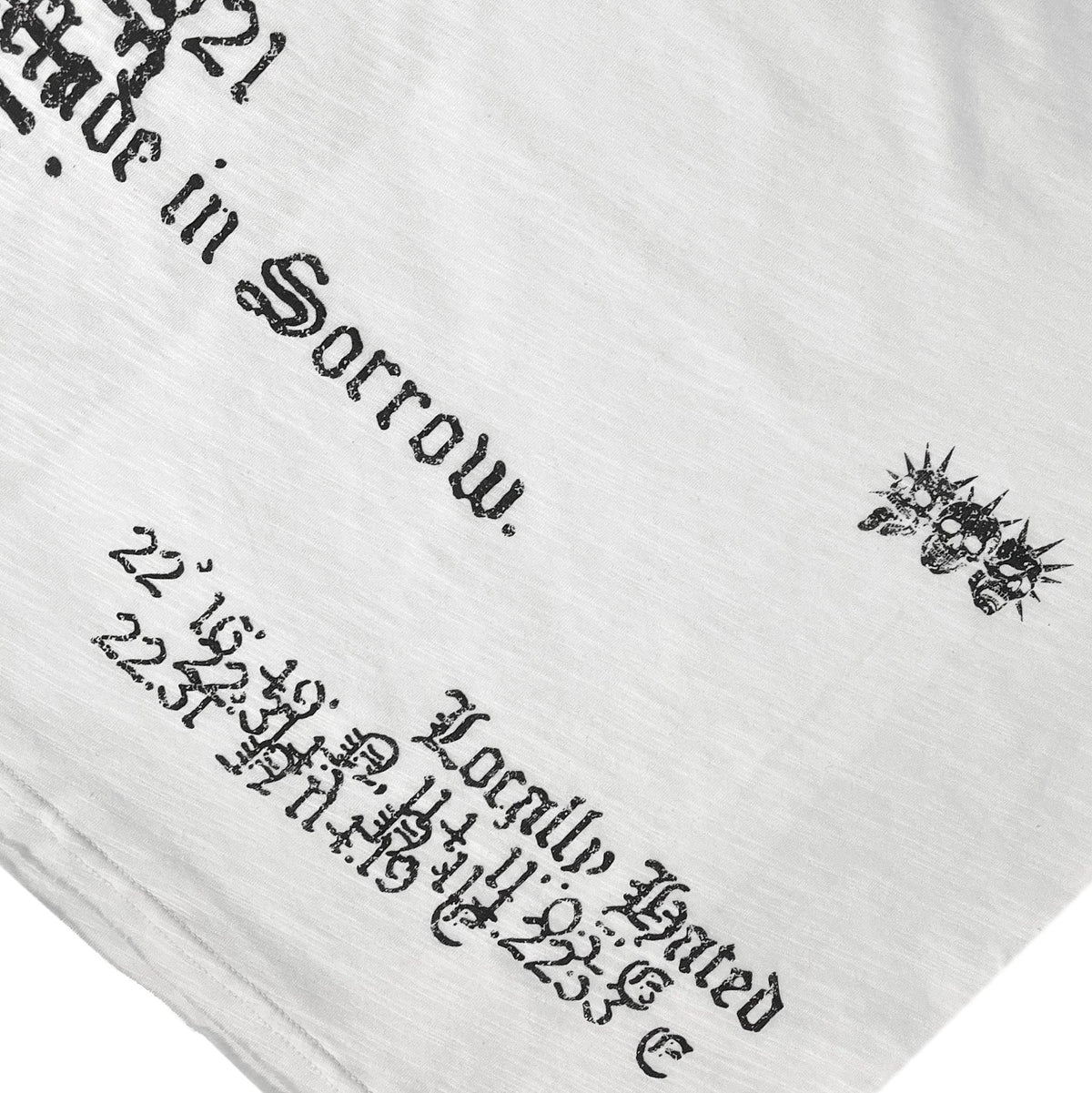 L Raw Hem T-Shirt