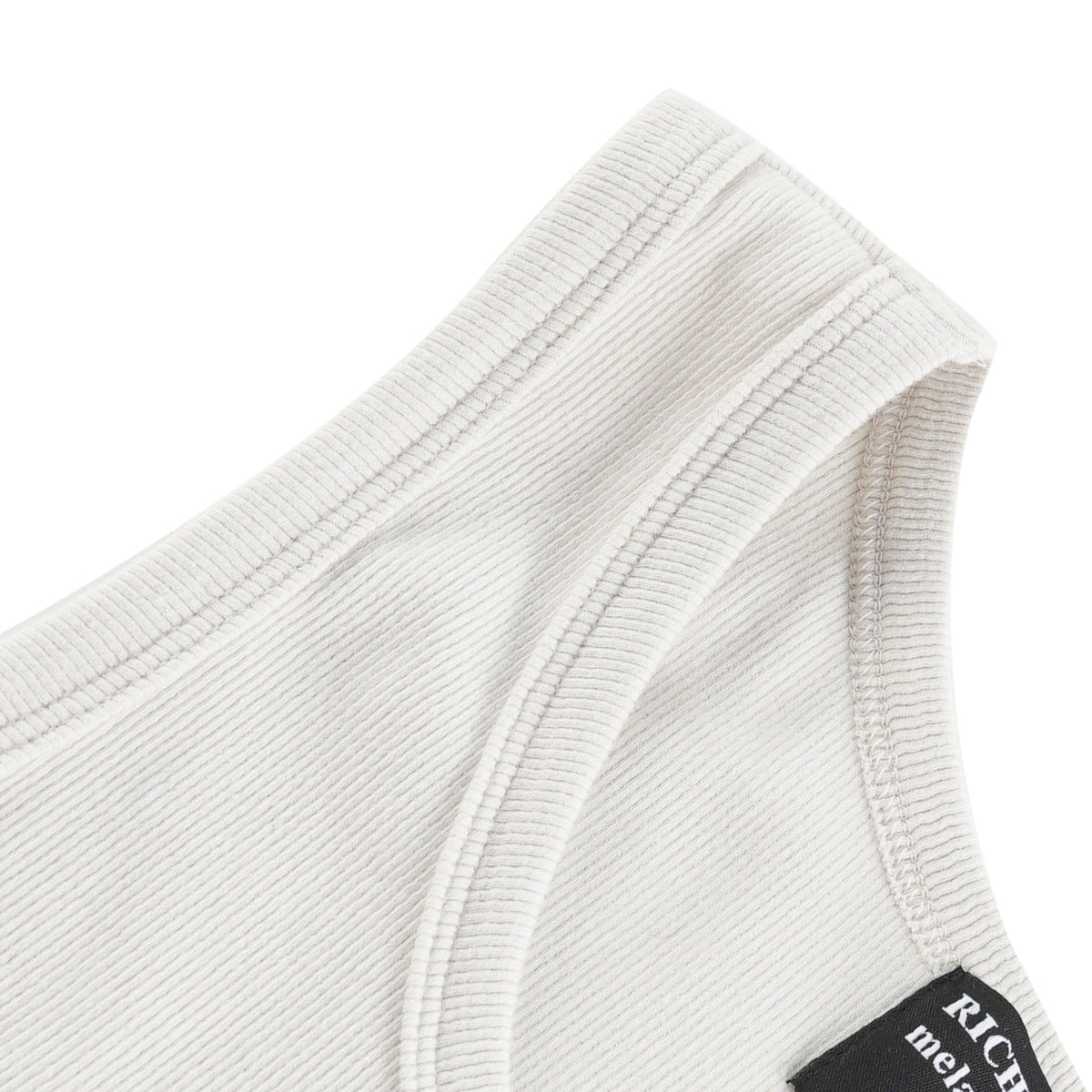 Graphic Ribbed Tanktop