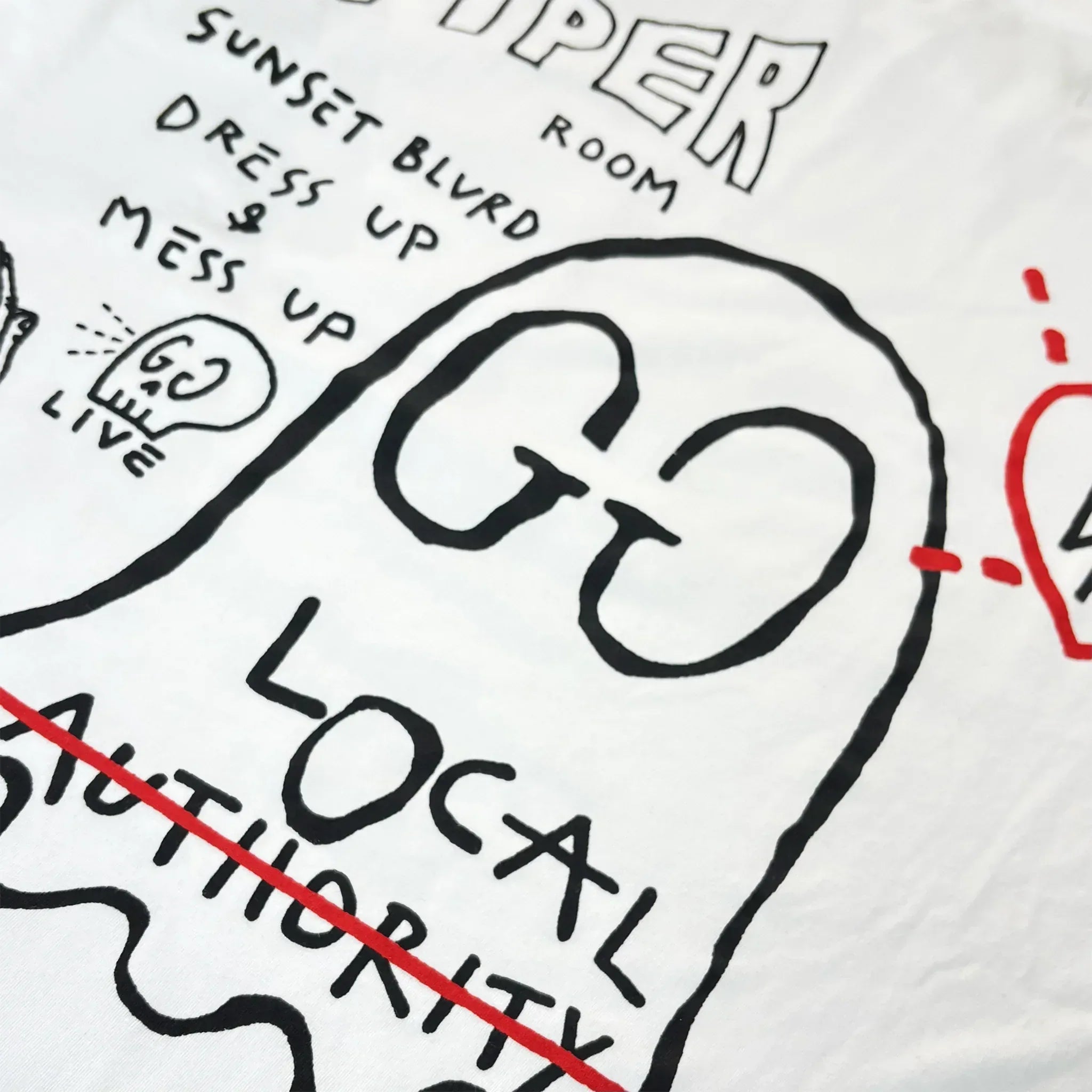 Gucci Ghost Pocket Tee - LOCAL AUTHORITY - VENTURER