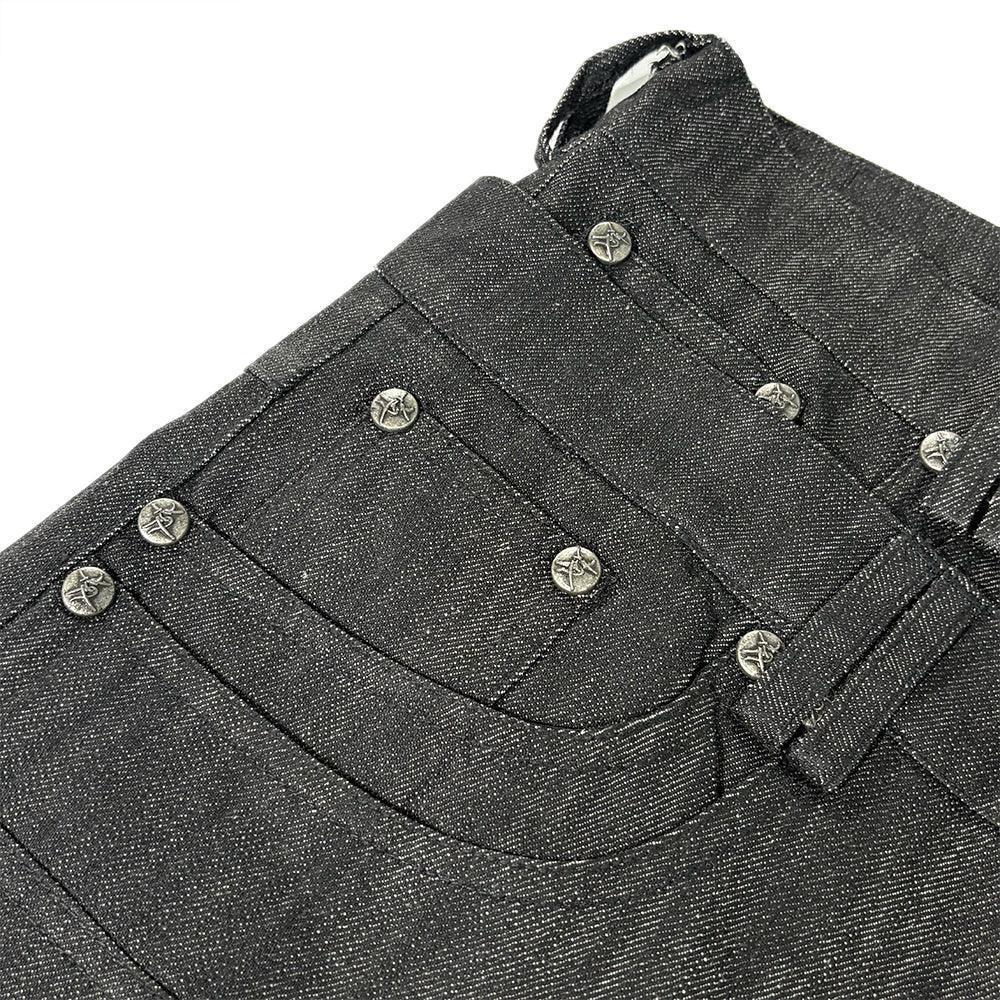 Gideon Double-layered Workpants Distressed Baggy Denims - ThoughtWeFriends - VENTURER