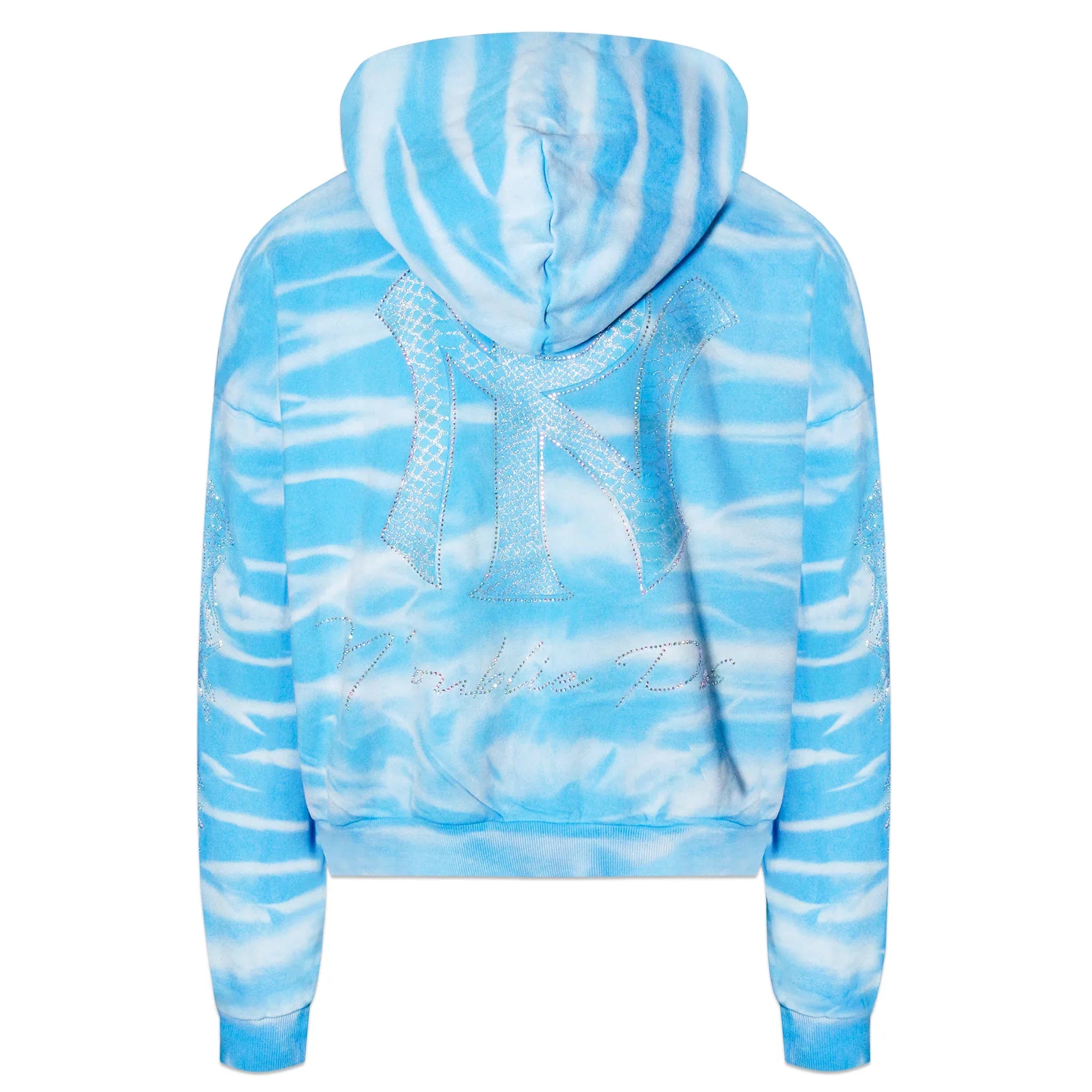 Zebra Zip-Up Hoodie