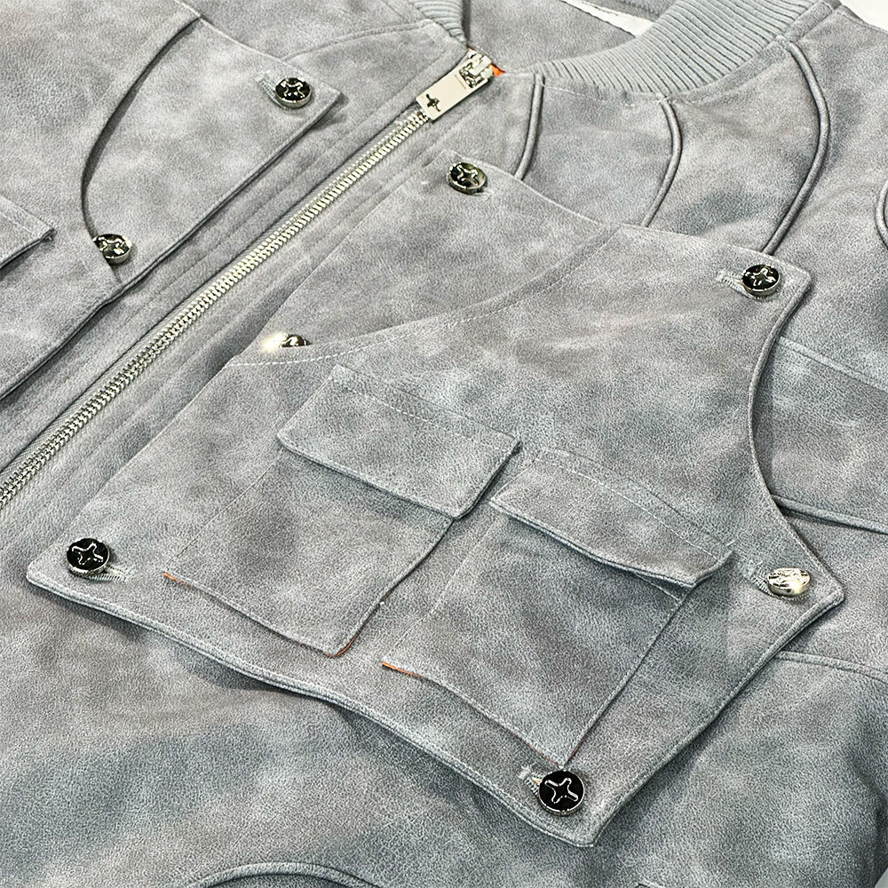 Convertible Bomber Backpack Jacket