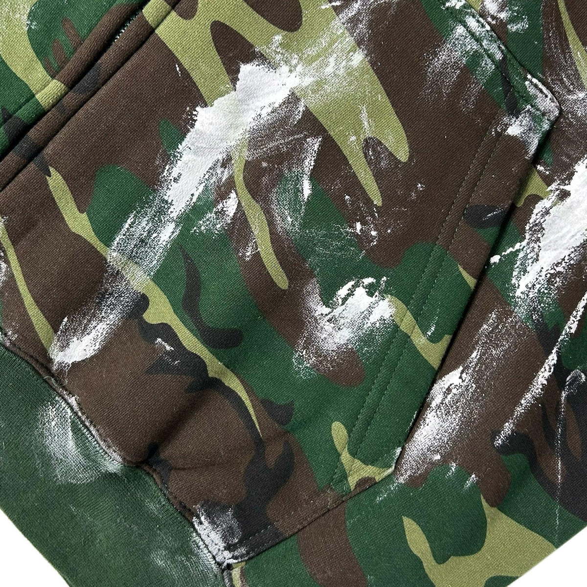 Painted Zip Hoodie
