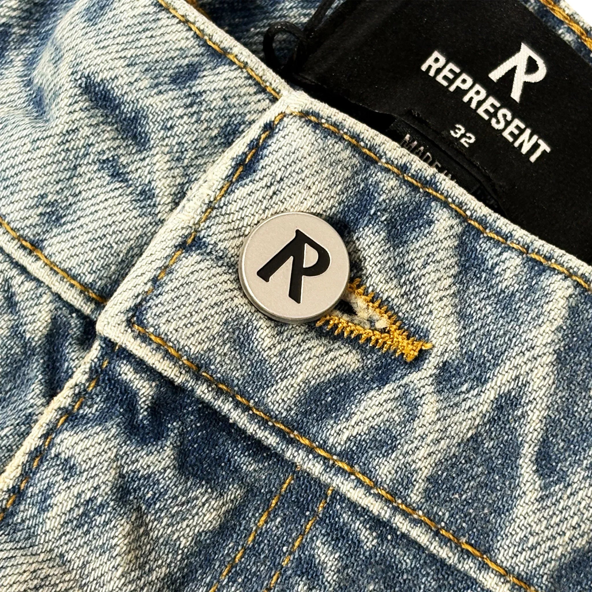Tailored Denim Shorts