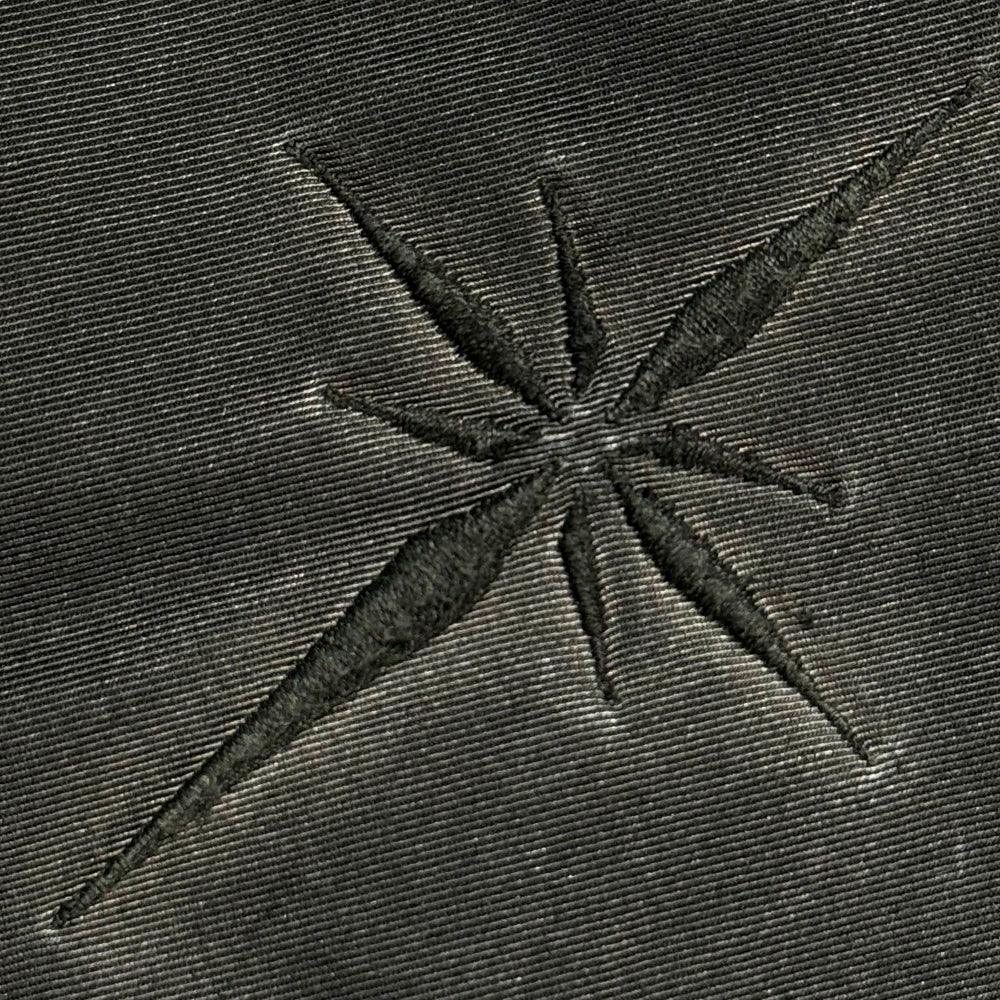 Dyed Snowflakes Logo Washing Puffer Jacket - BLR BLUER - VENTURER