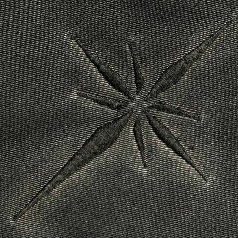 Dyed Snowflakes Logo Washing Puffer Jacket - BLR BLUER - VENTURER