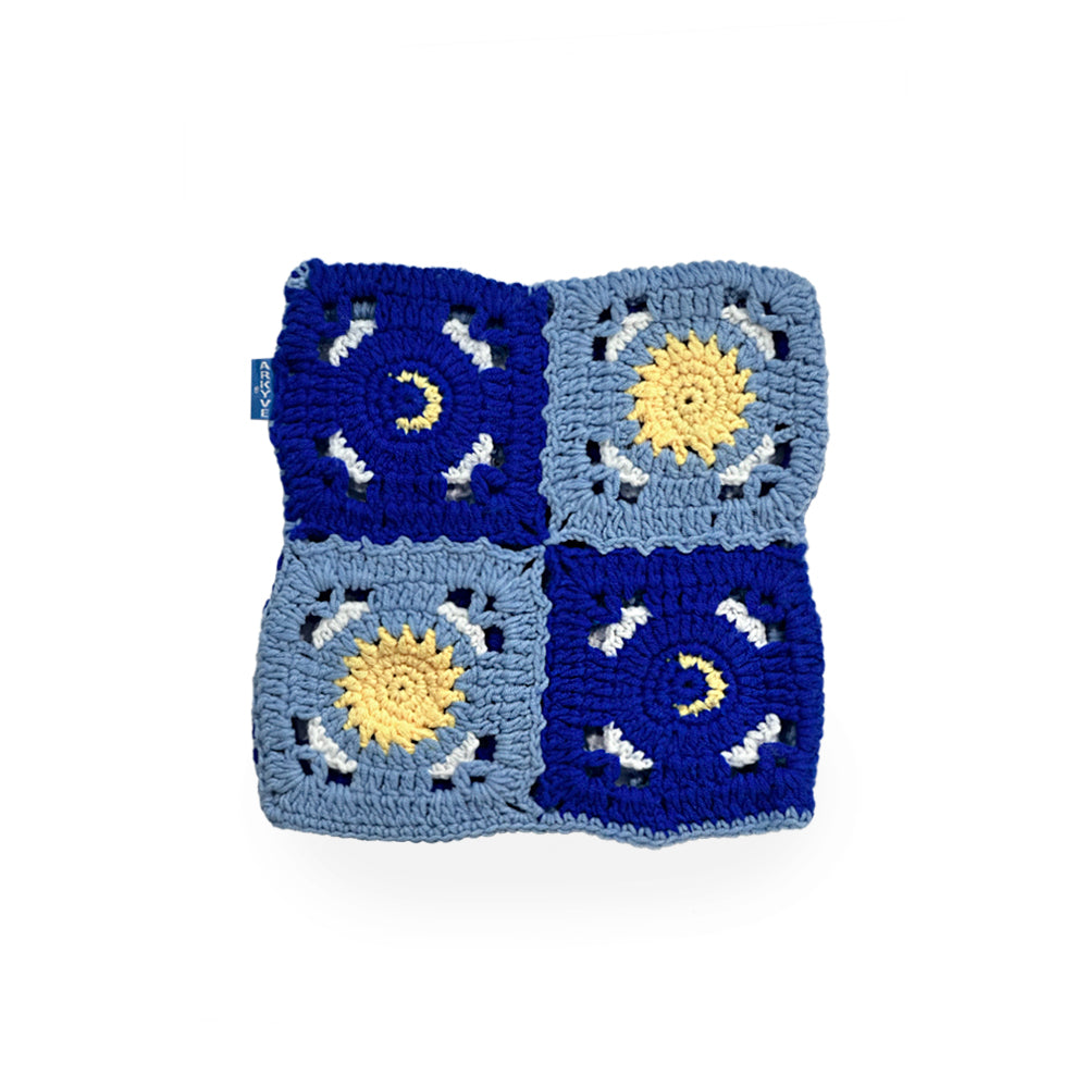 Starry Night Crochet Cat Hat