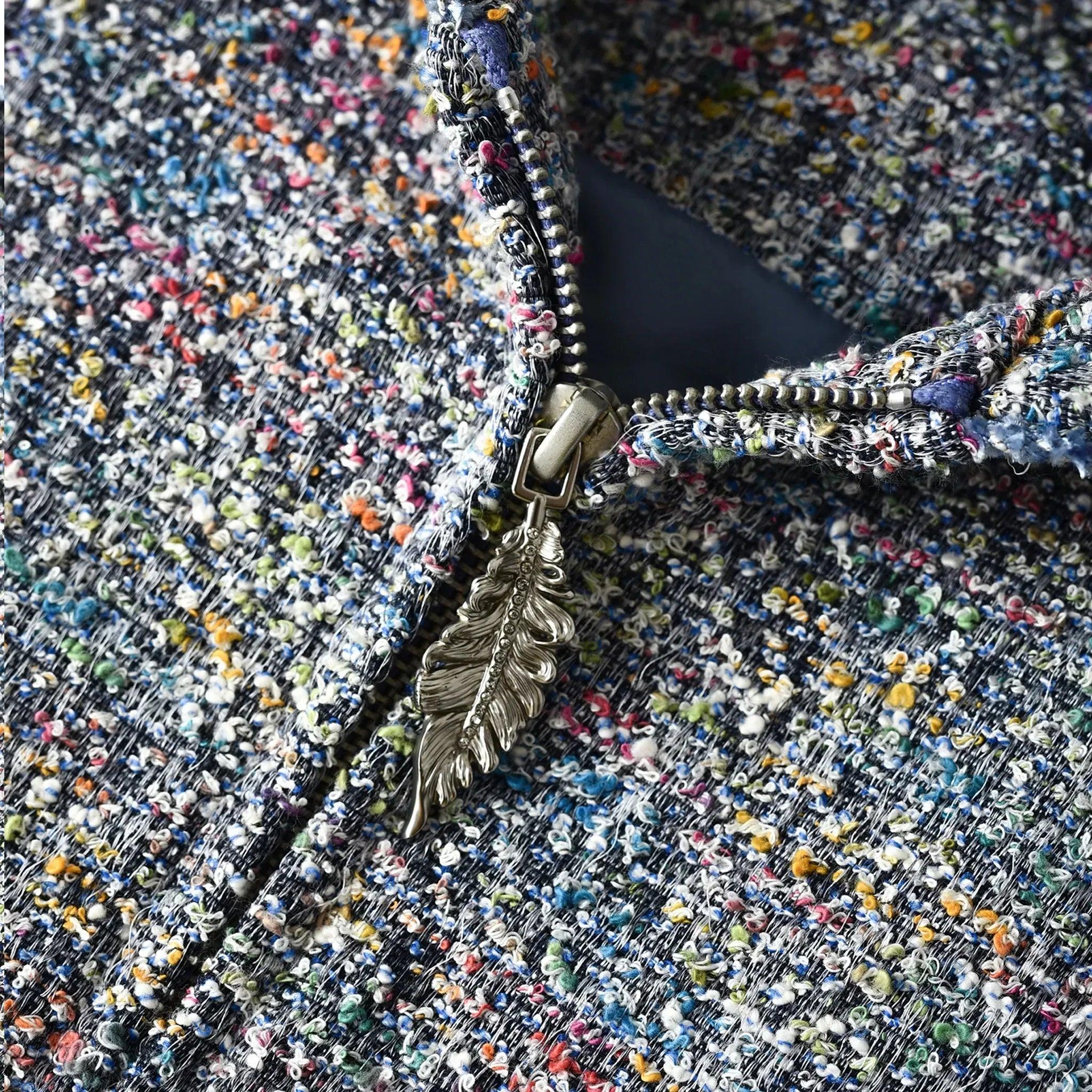Pearl Tweed Hooded Jacket - BIRTH OF ROYAL CHILD - VENTURER