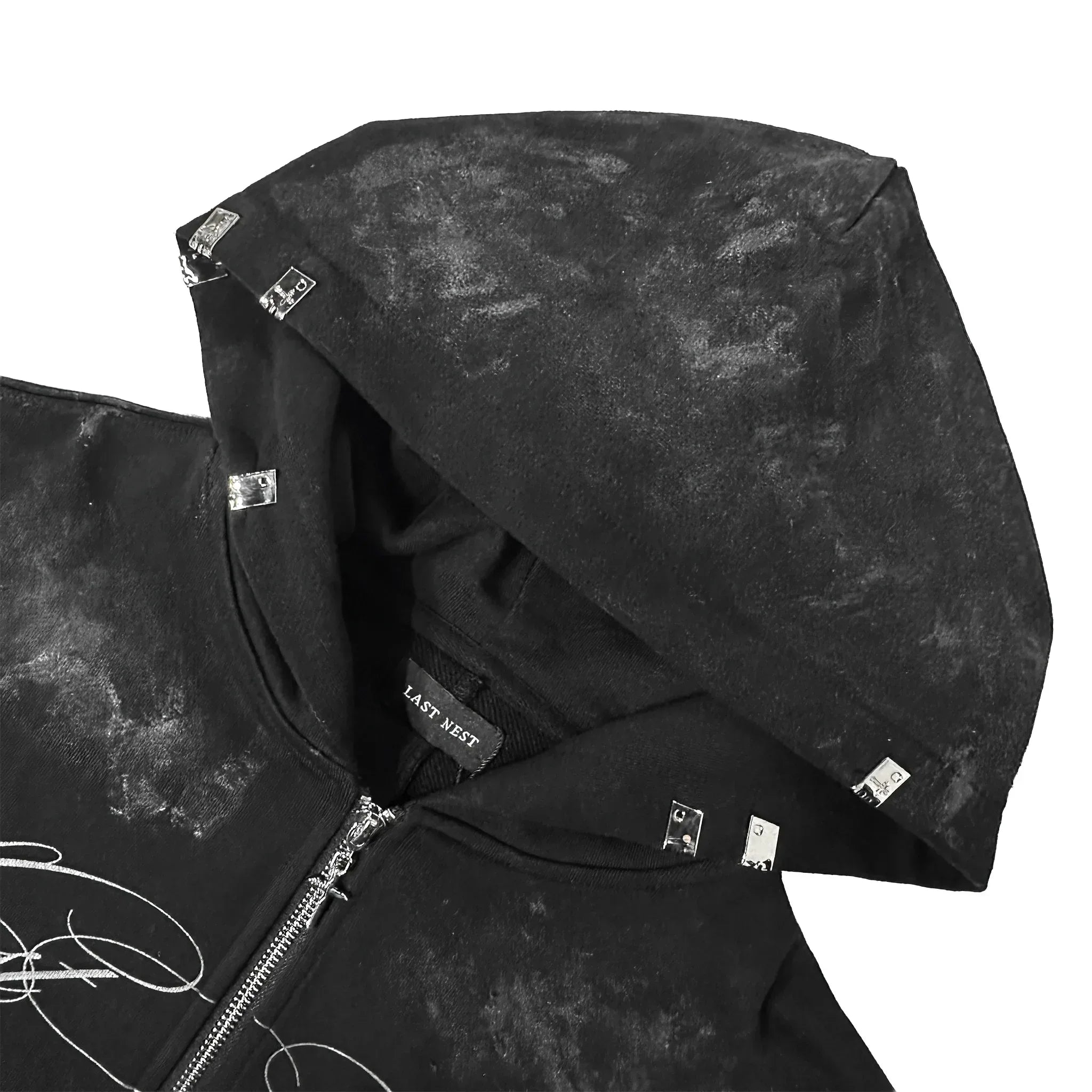 Coating Logo Hoodie - LAST NEST - VENTURER