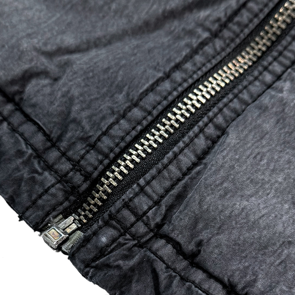 Destroyed Gradation Washing Puffer Jacket