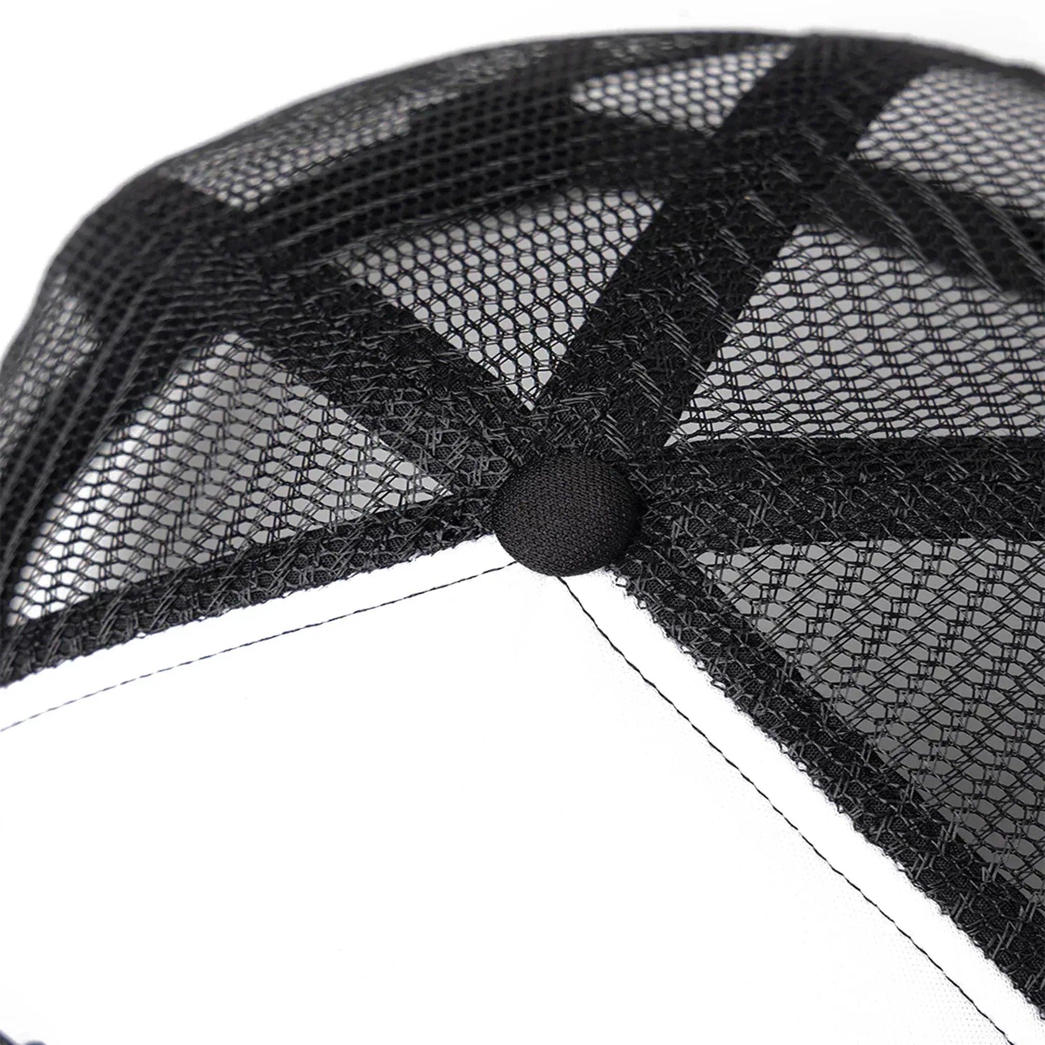 Dagger Cross Leather Patch Mesh Cap - UNKNOWN LONDON - VENTURER