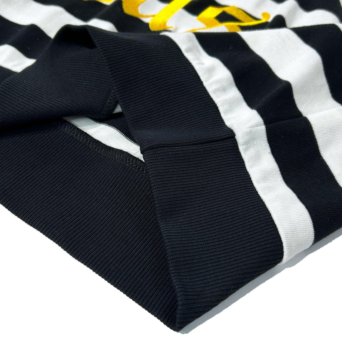 Black Stripe Jesus Zip Hoodie