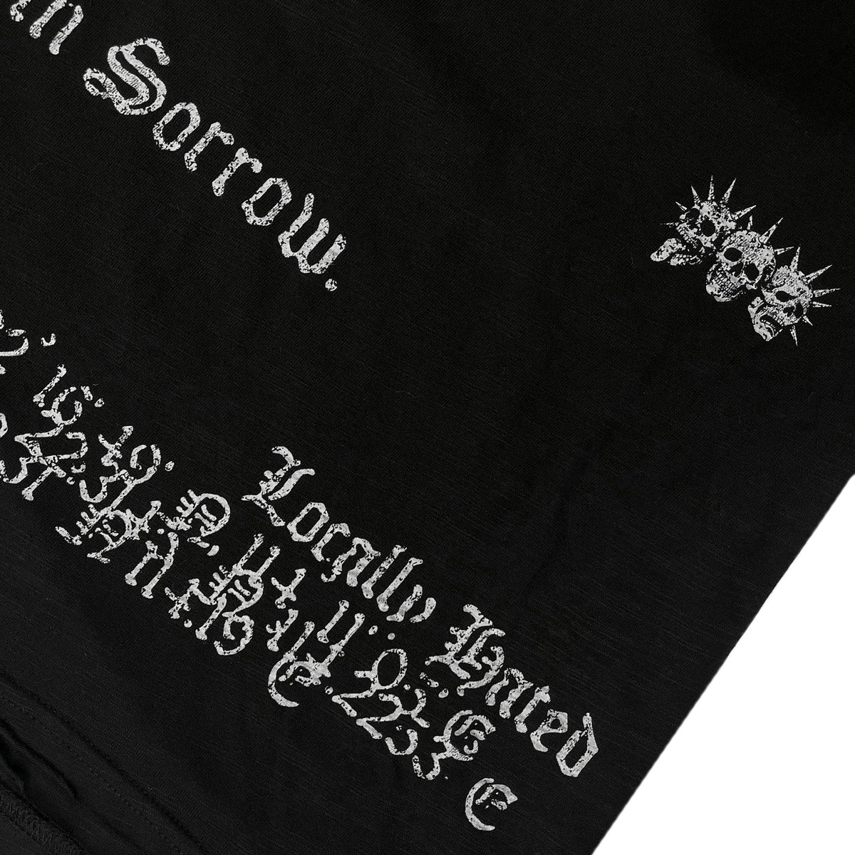 L Raw Hem T-Shirt