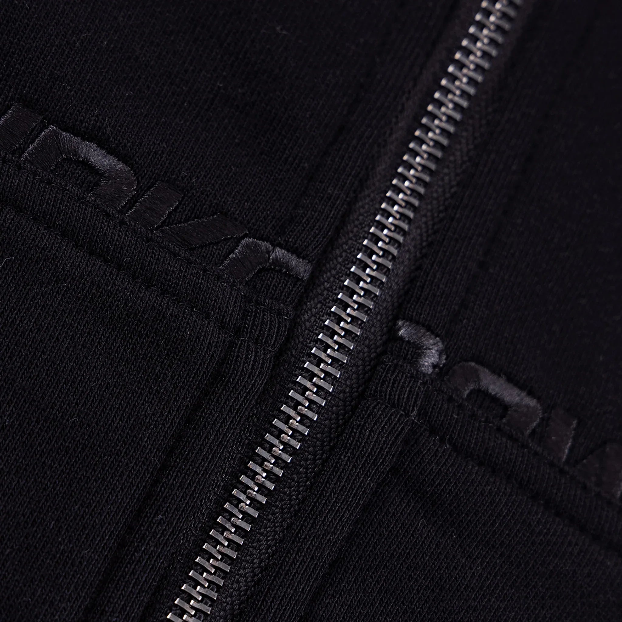 Cross Rhinestone Zip Up Hoodie - UNKNOWN LONDON - VENTURER