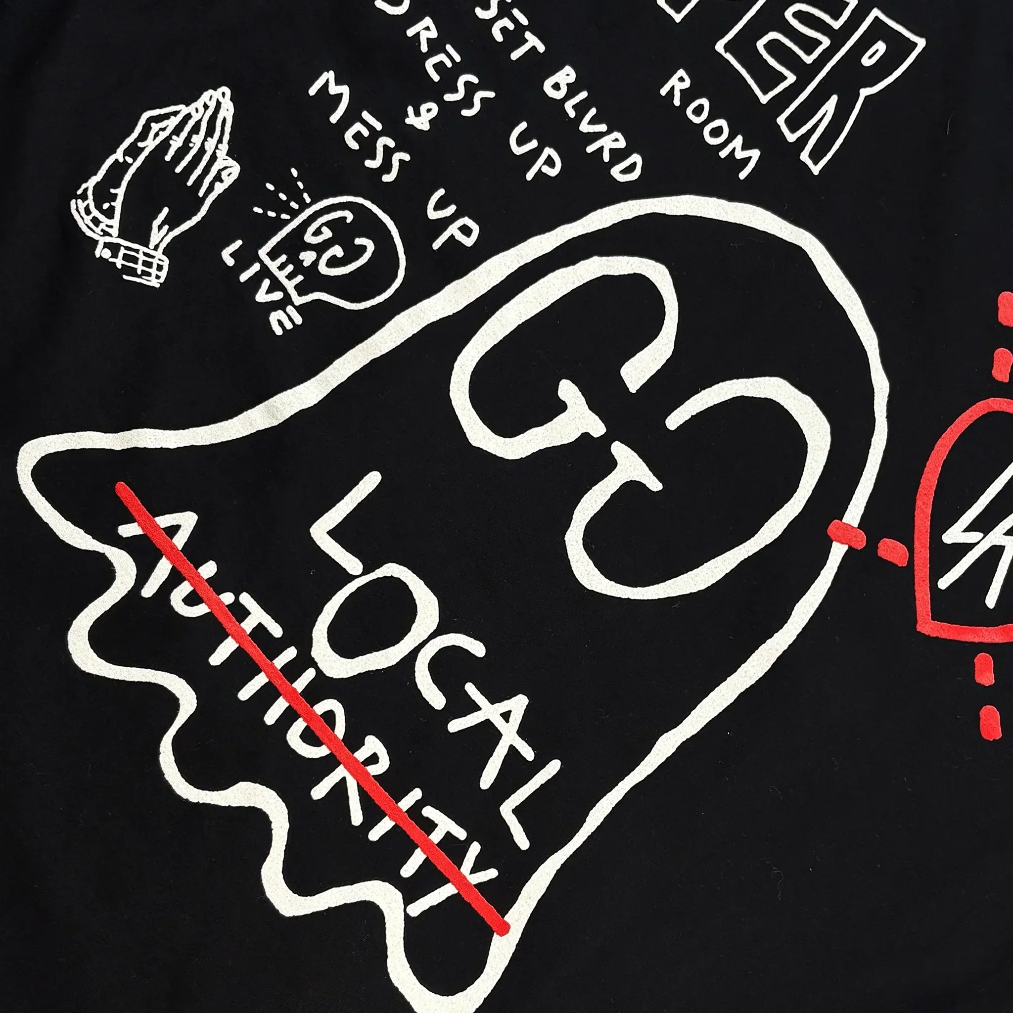 Gucci Ghost Pocket Tee - LOCAL AUTHORITY - VENTURER