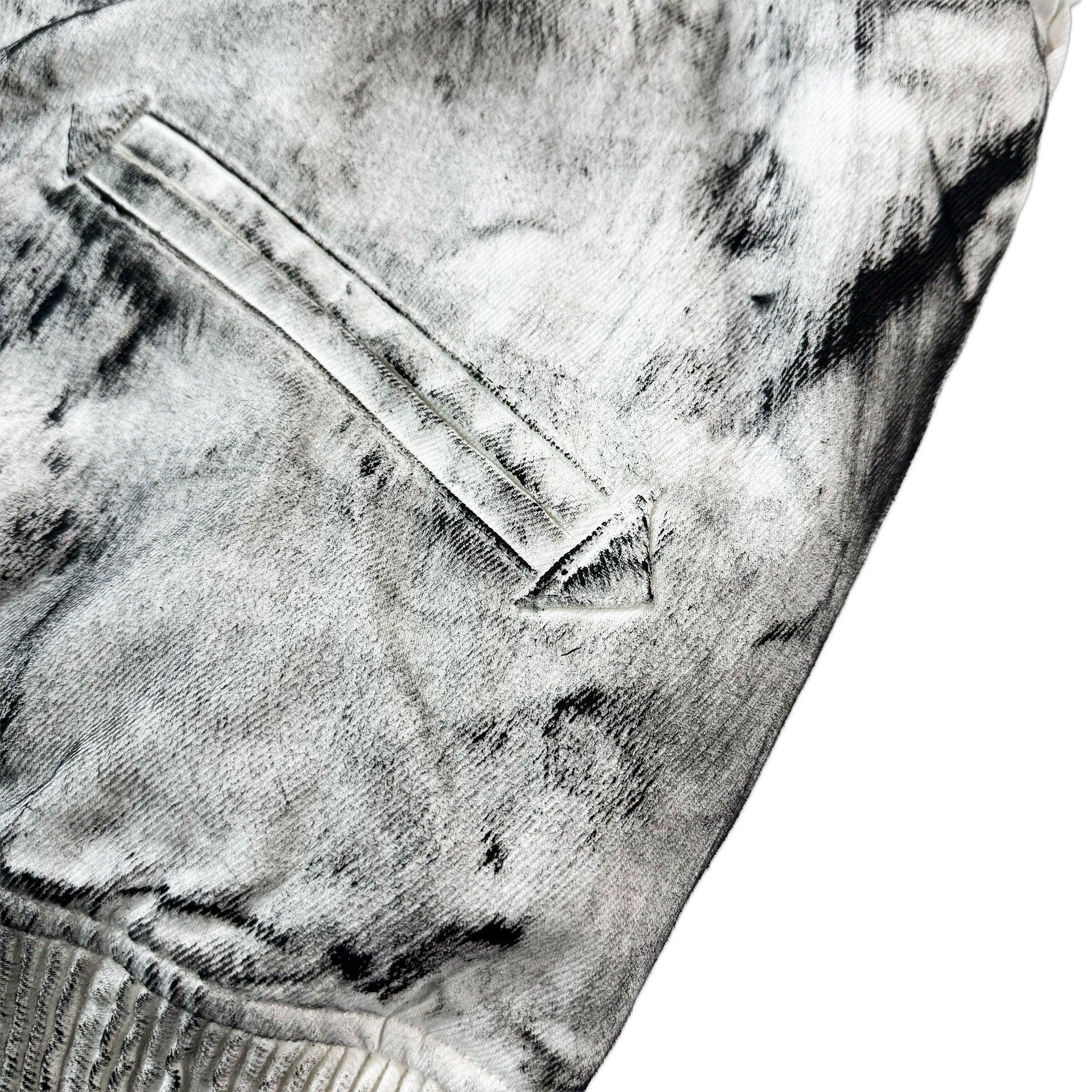 Bane Waxed Denim Varsity Jacket - ThoughtWeFriends - VENTURER