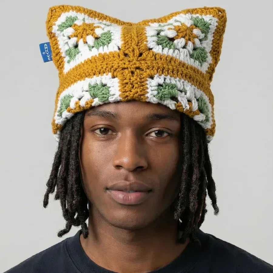 Mud Crochet Cat Hat - ARKYVE - VENTURER