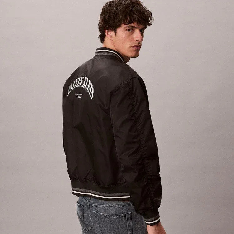 Heritage Classic Nylon Bomber Jacket - CALVIN KLEIN - VENTURER