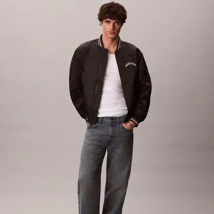 Heritage Classic Nylon Bomber Jacket - CALVIN KLEIN - VENTURER