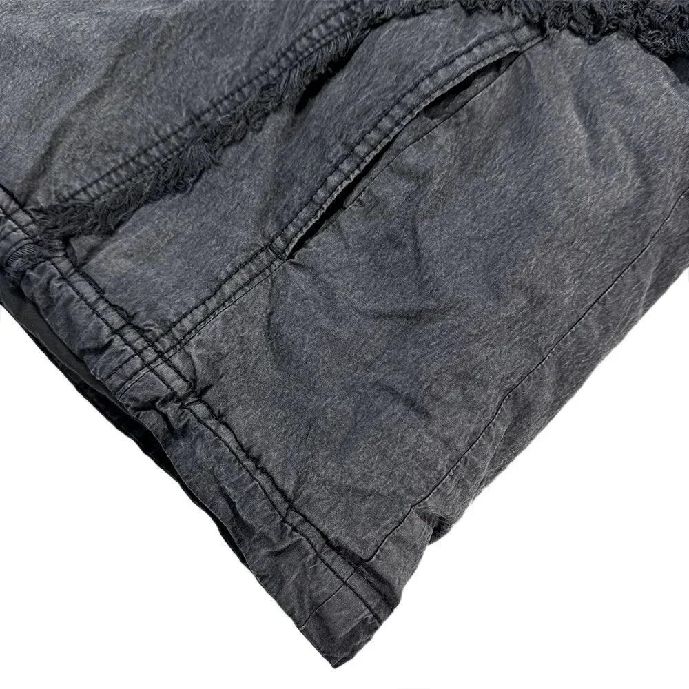 Destroyed Gradation Washing Puffer Jacket - BLR BLUER - VENTURER