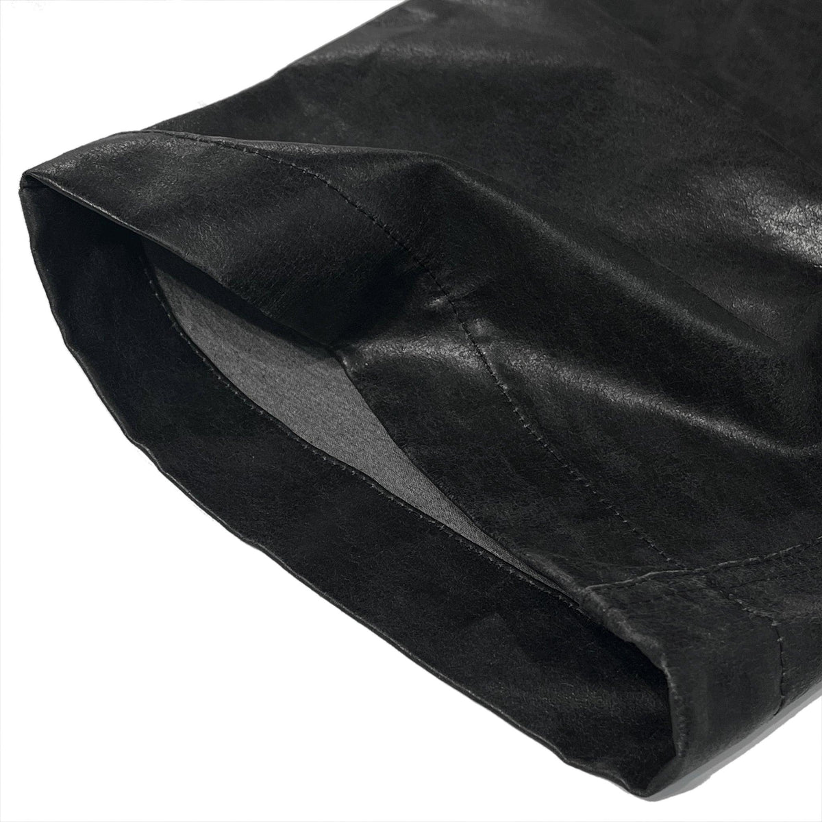 Leather Washed Pants
