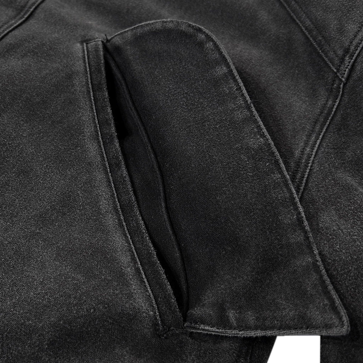 Riot Moleskin Cropped Bomber Jacket