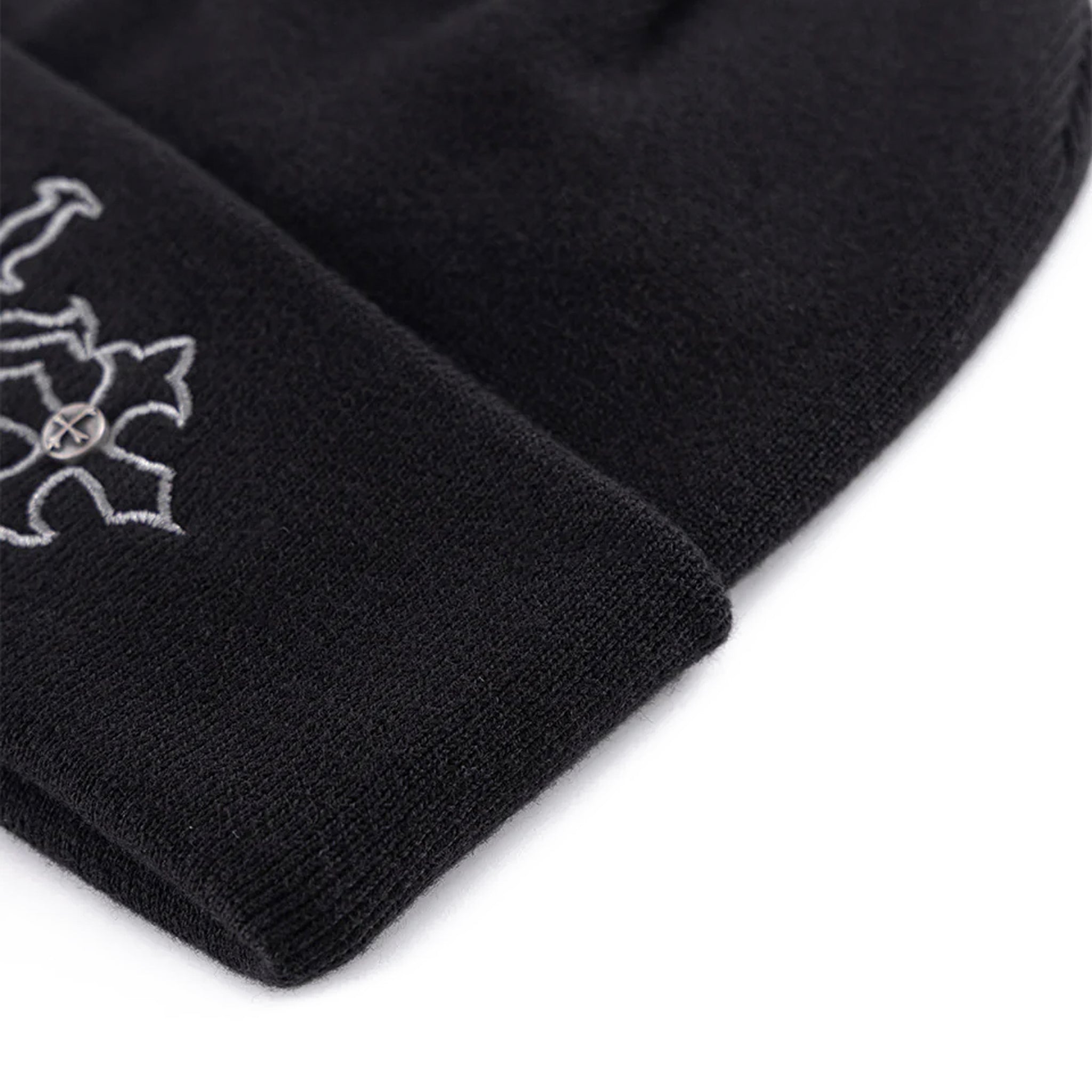 Dagger Cross Embroidery Beanie
