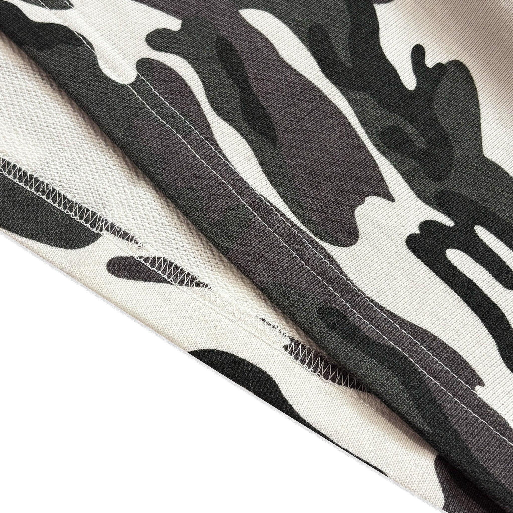 Camouflage Crew Neck Sleeve - EMOstanceclub - VENTURER