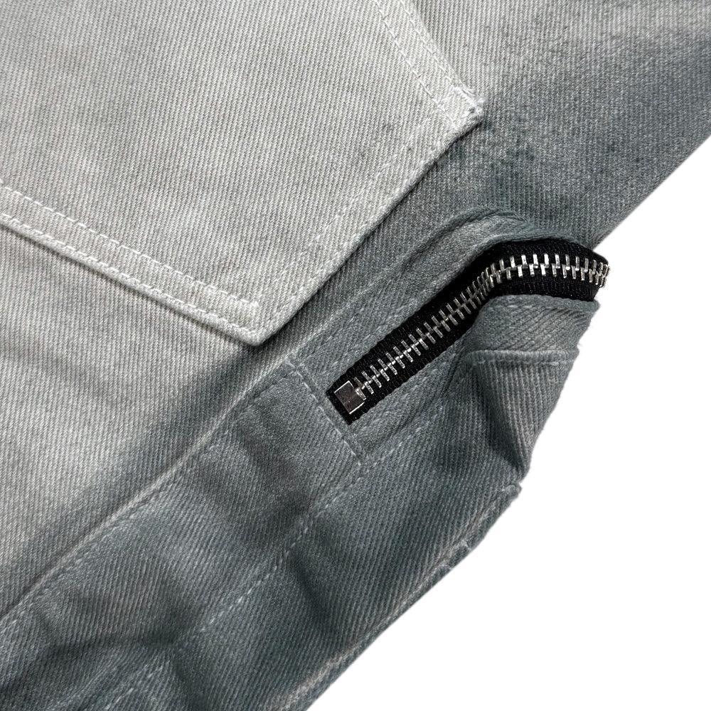 Double Pocket Hand Washing Flare Pants - BLR BLUER - VENTURER