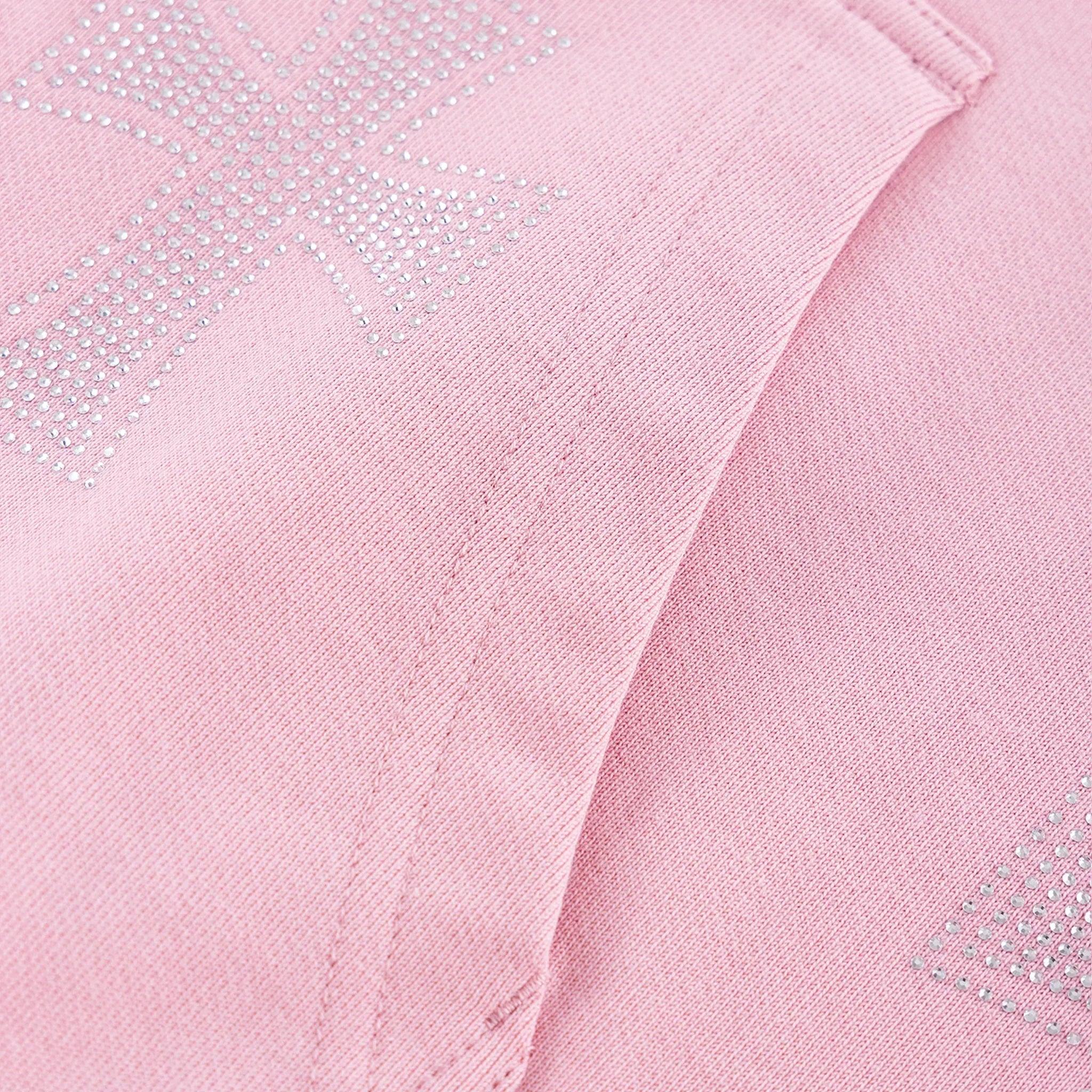 Cross Rhinestone Zip Up Hoodie - UNKNOWN LONDON - VENTURER