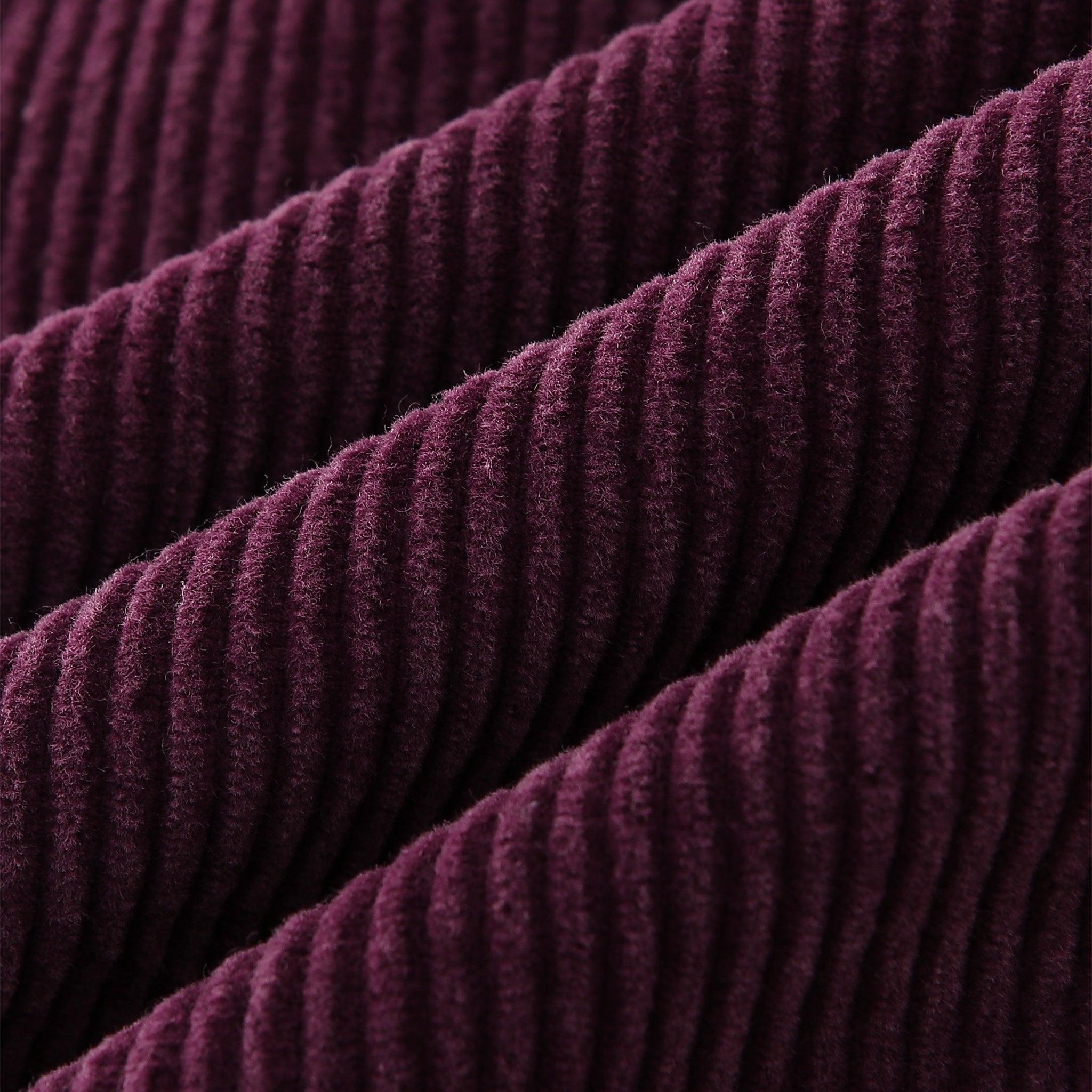 Ring Corduroy Wide Trousers